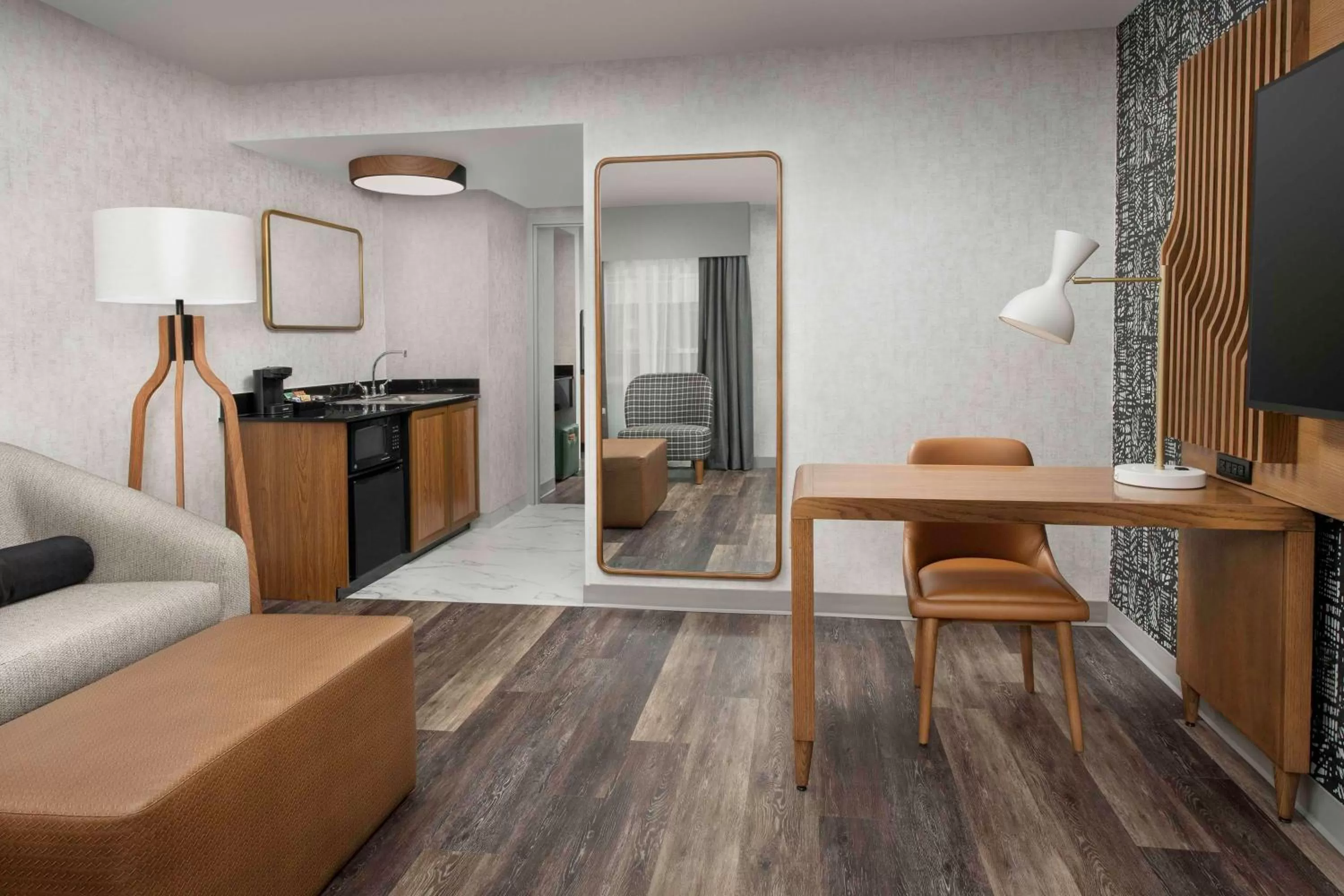 Living room in Embassy Suites by Hilton Dulles North Loudoun