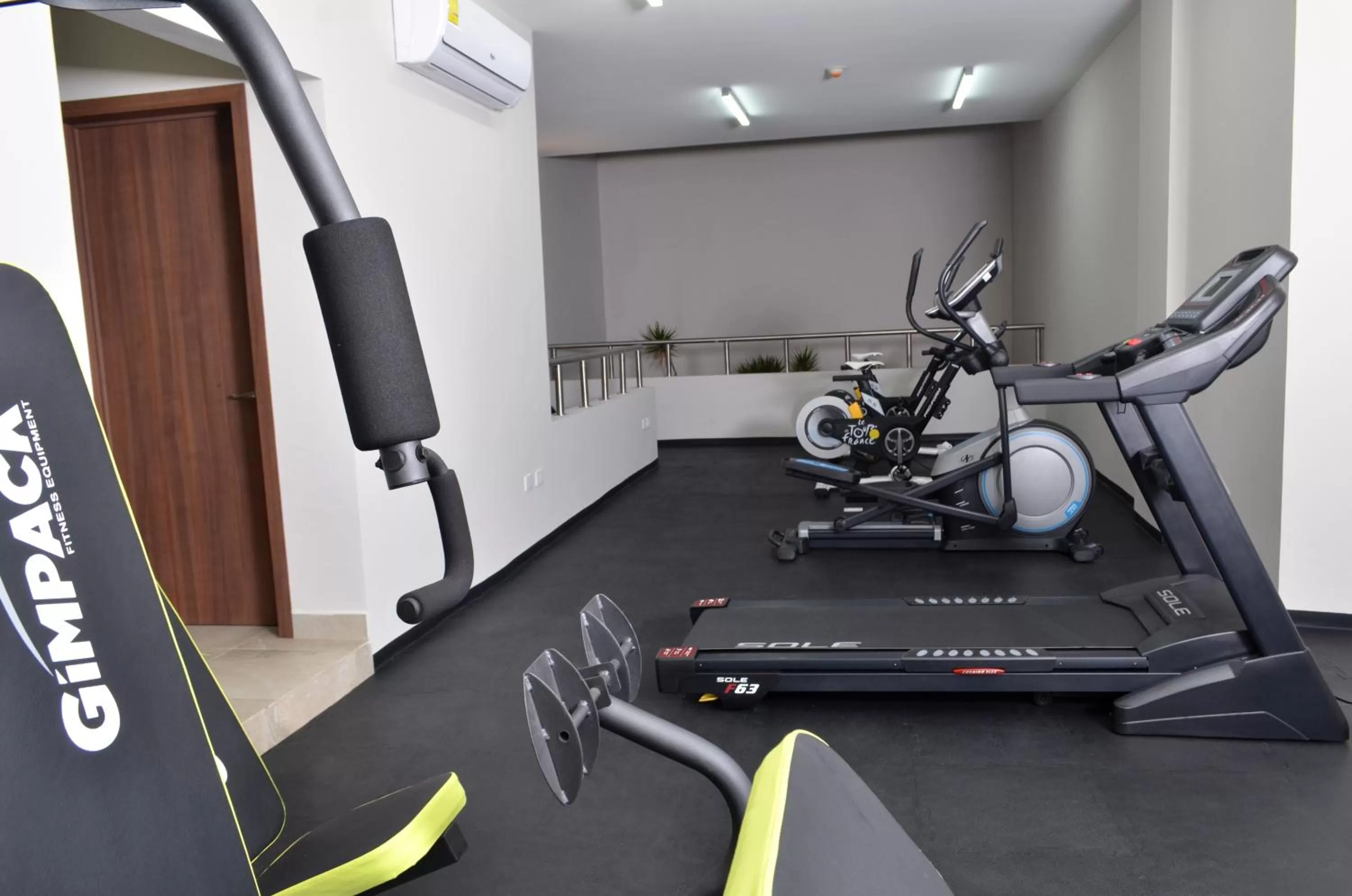 Fitness centre/facilities in Hotel 5 de Mayo