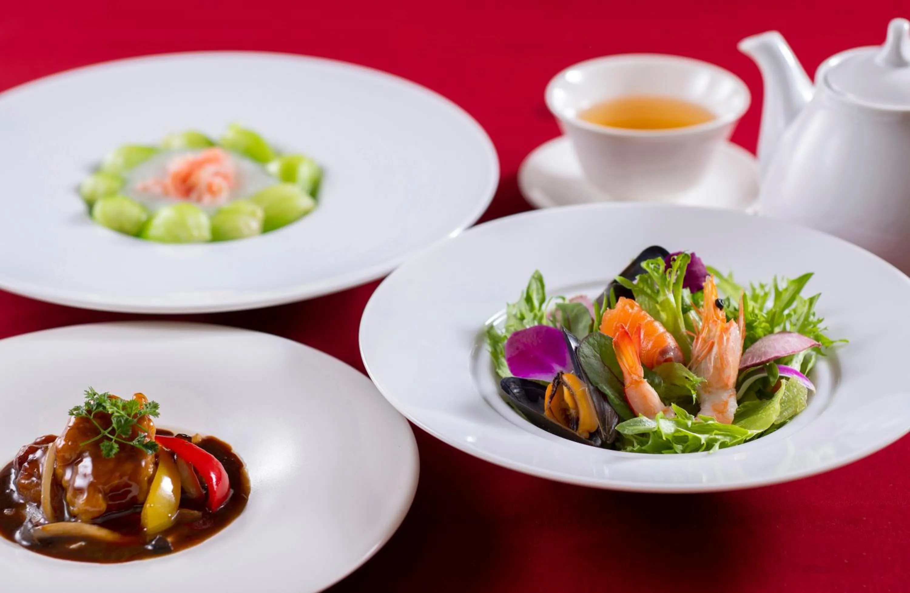 Food close-up in Miyako Hotel Amagasaki