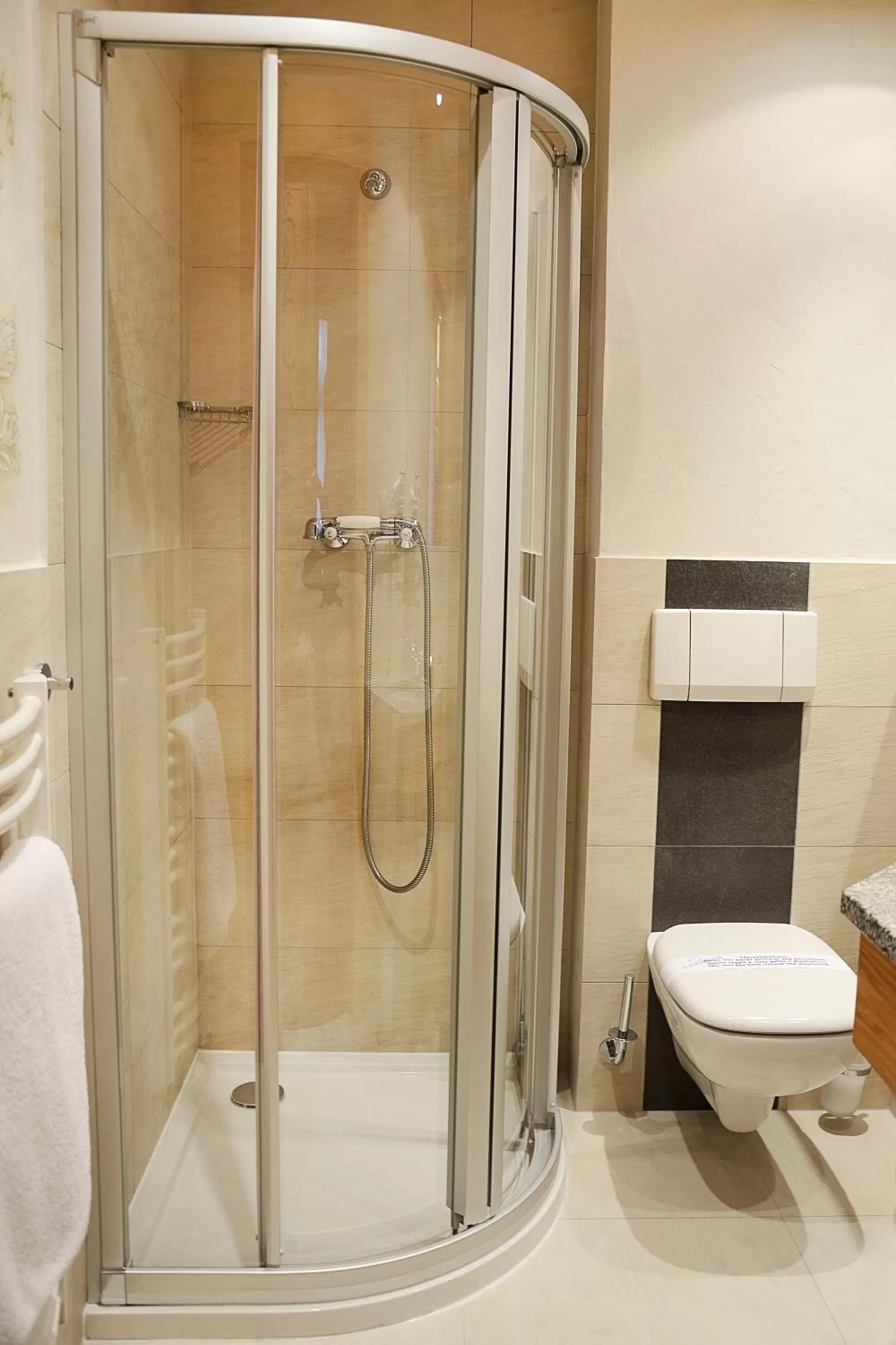 Shower in Hotel Sabała