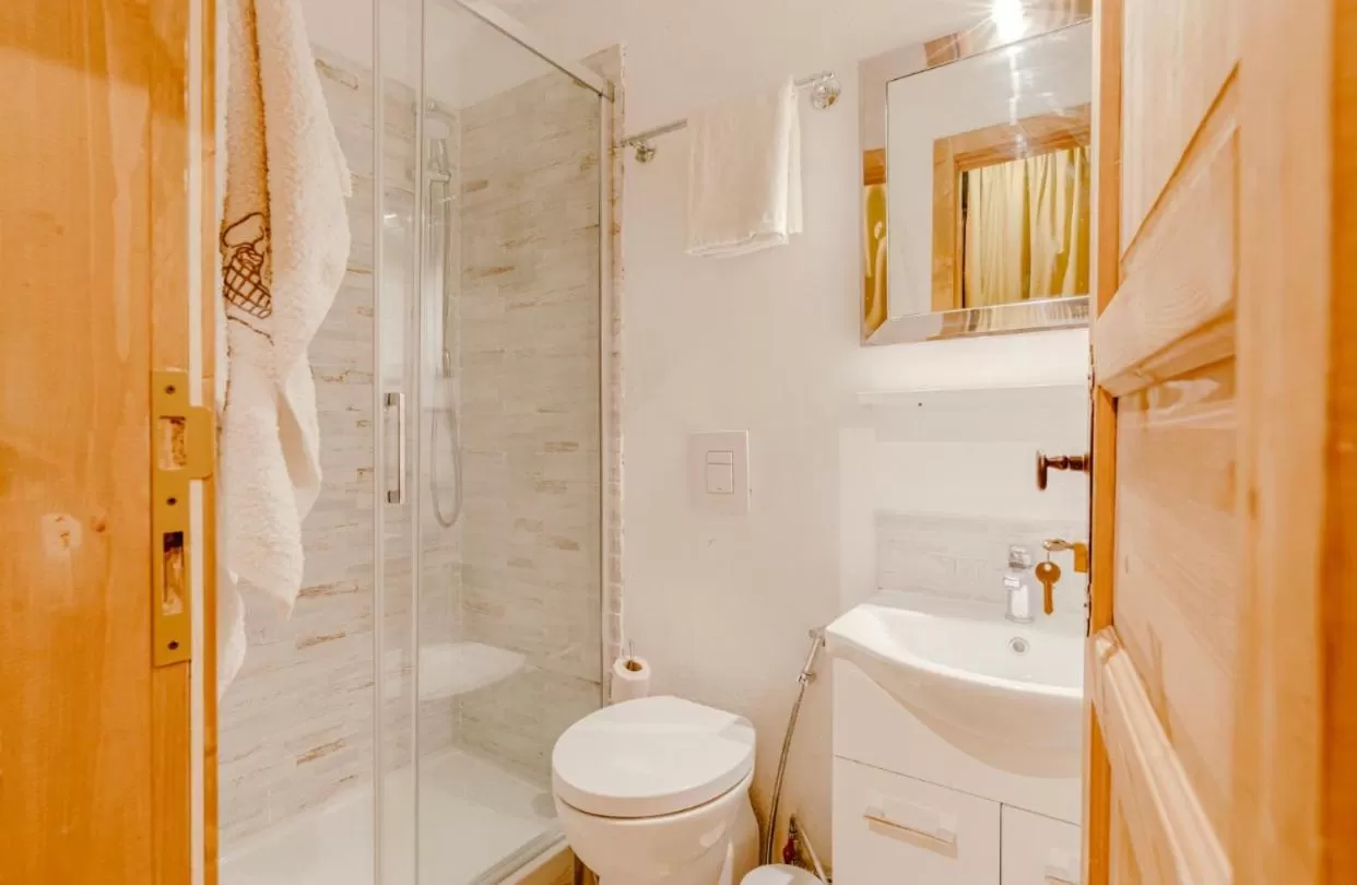 Shower, Bathroom in Bed and Breakfast St. Martin