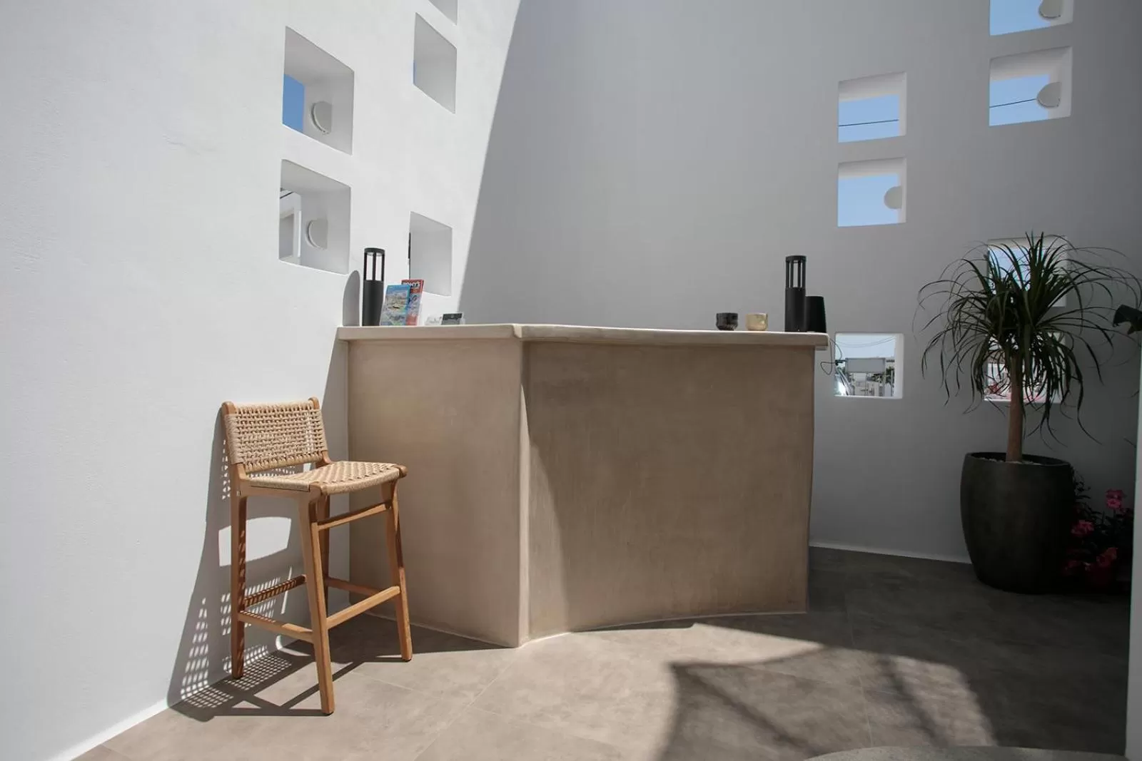 Lobby or reception, Lobby/Reception in Makava Suites Naxos