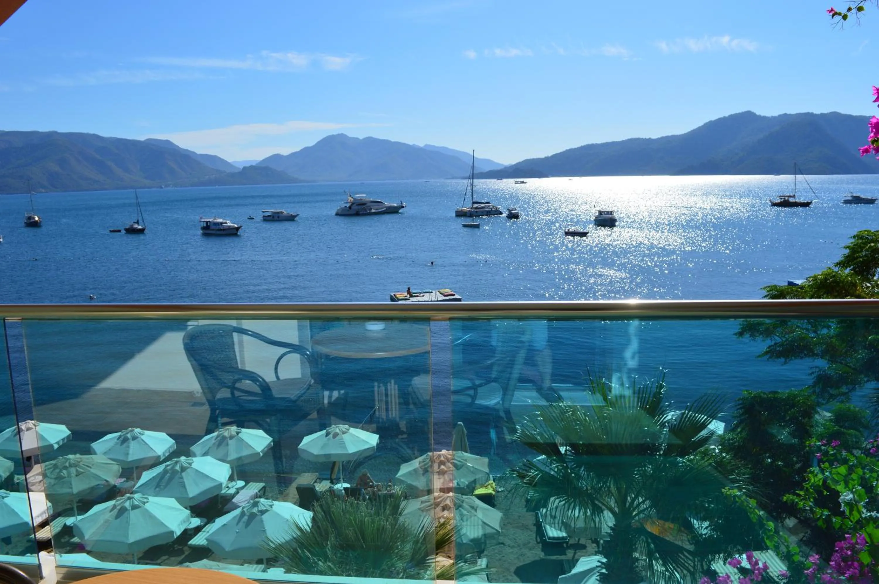 Sea view in Örsmaris Boutique Hotel