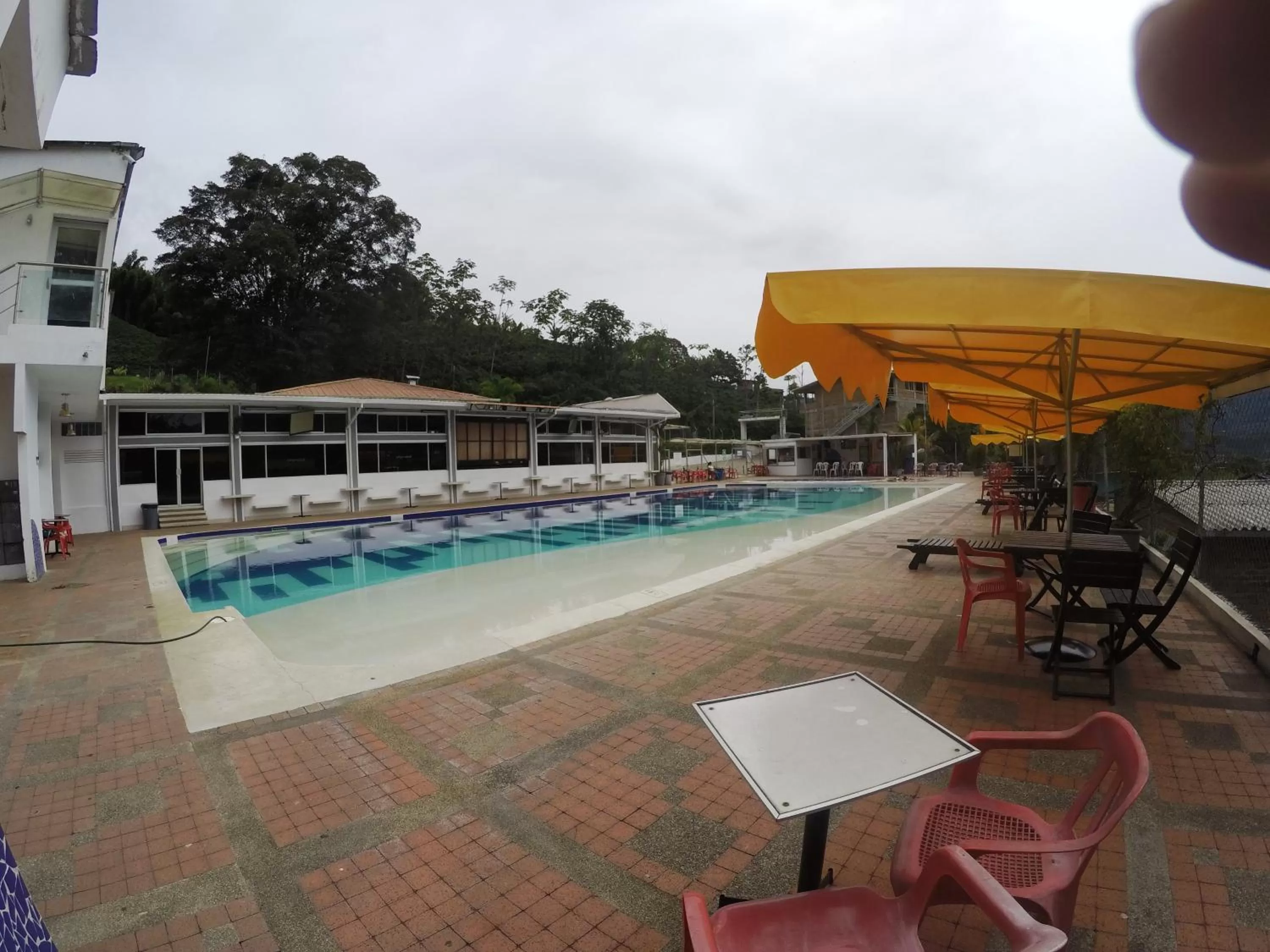 People in Sky Club Eco Hotel