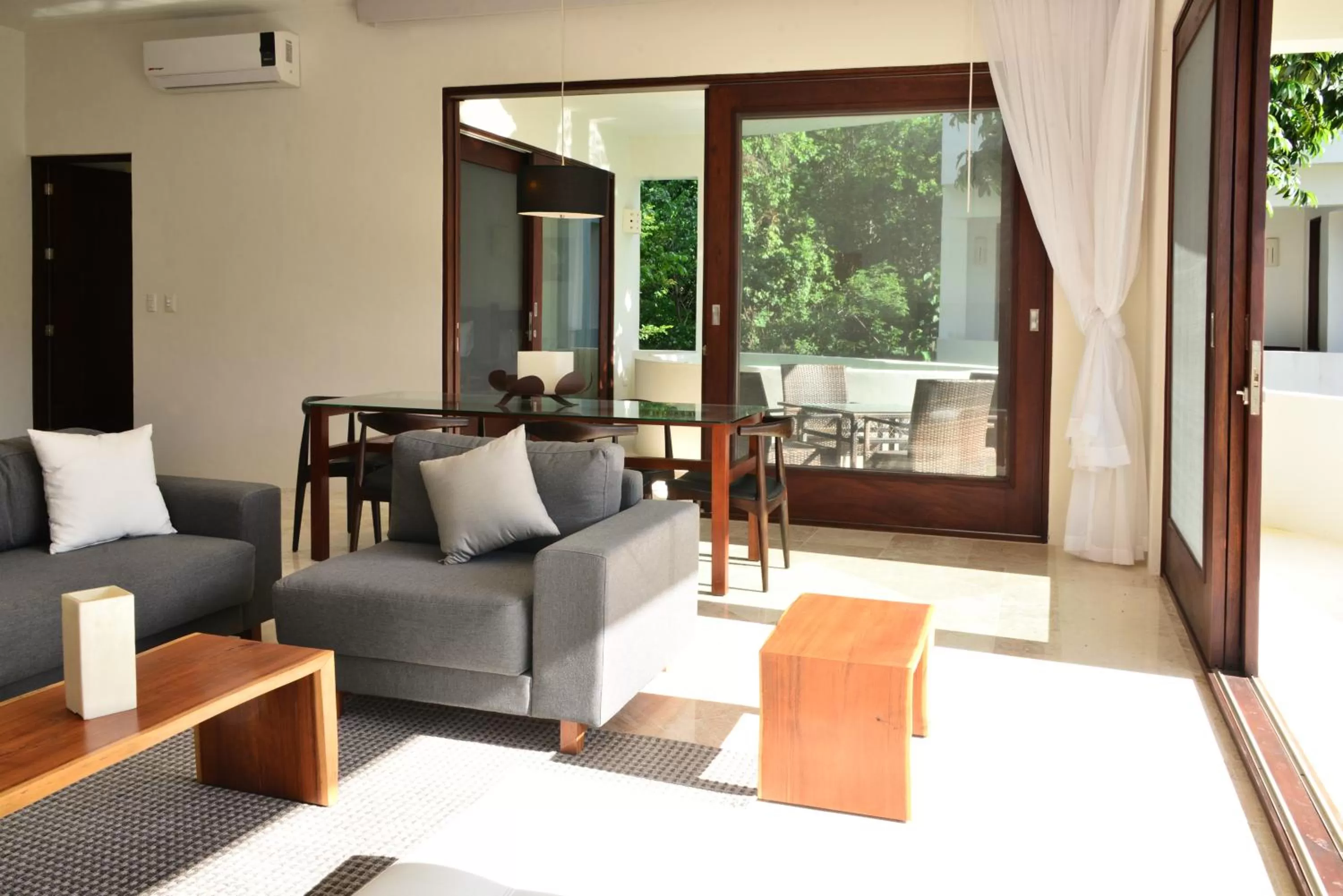 Living room in Intima Resort Tulum Adults Only (Clothing Optional)