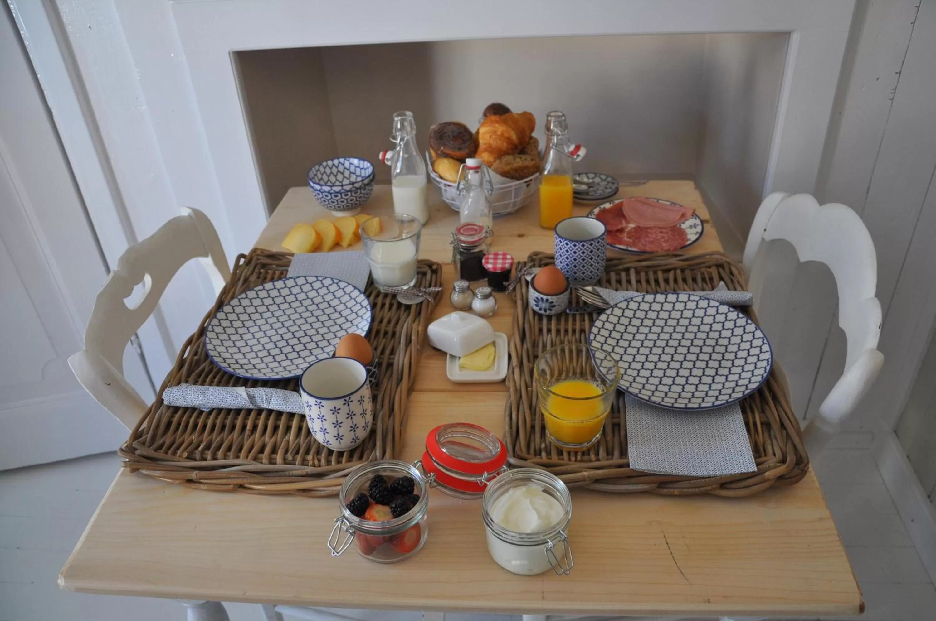 Food close-up in De Slapende Leeuw