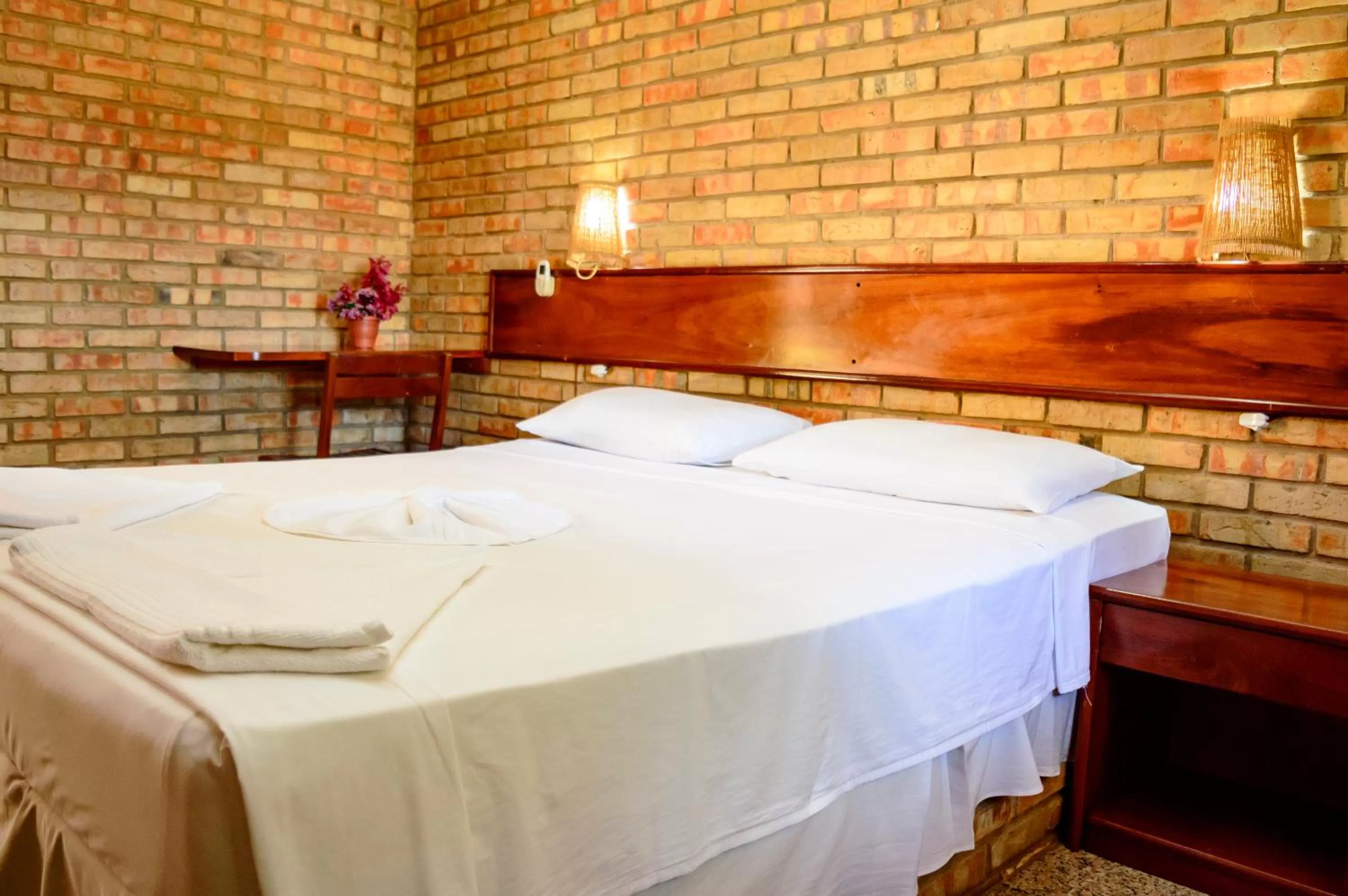 Bed in Hotel Vento Brasil