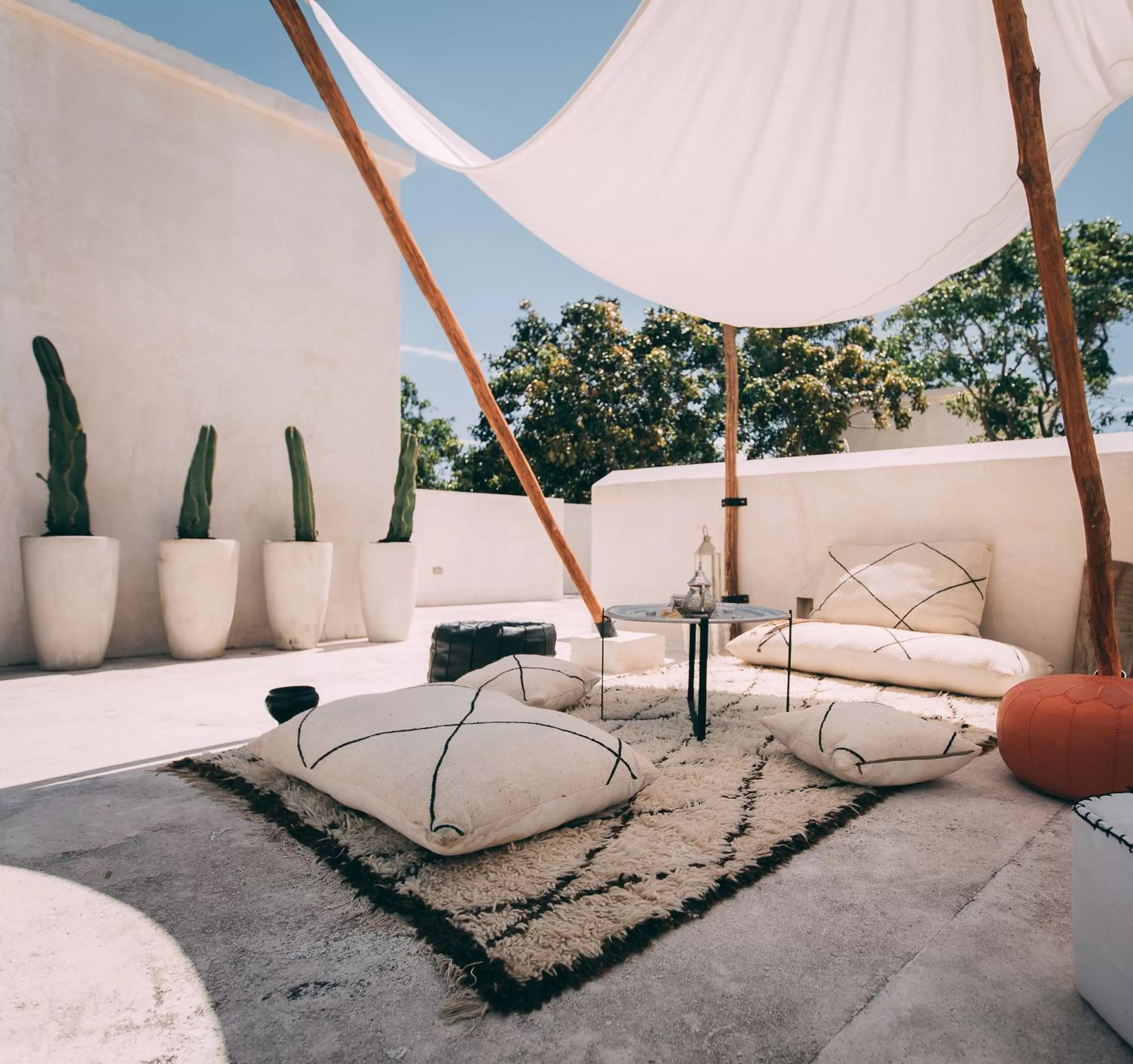 Patio in Ambre & Epices Jungle Hotel & Spa