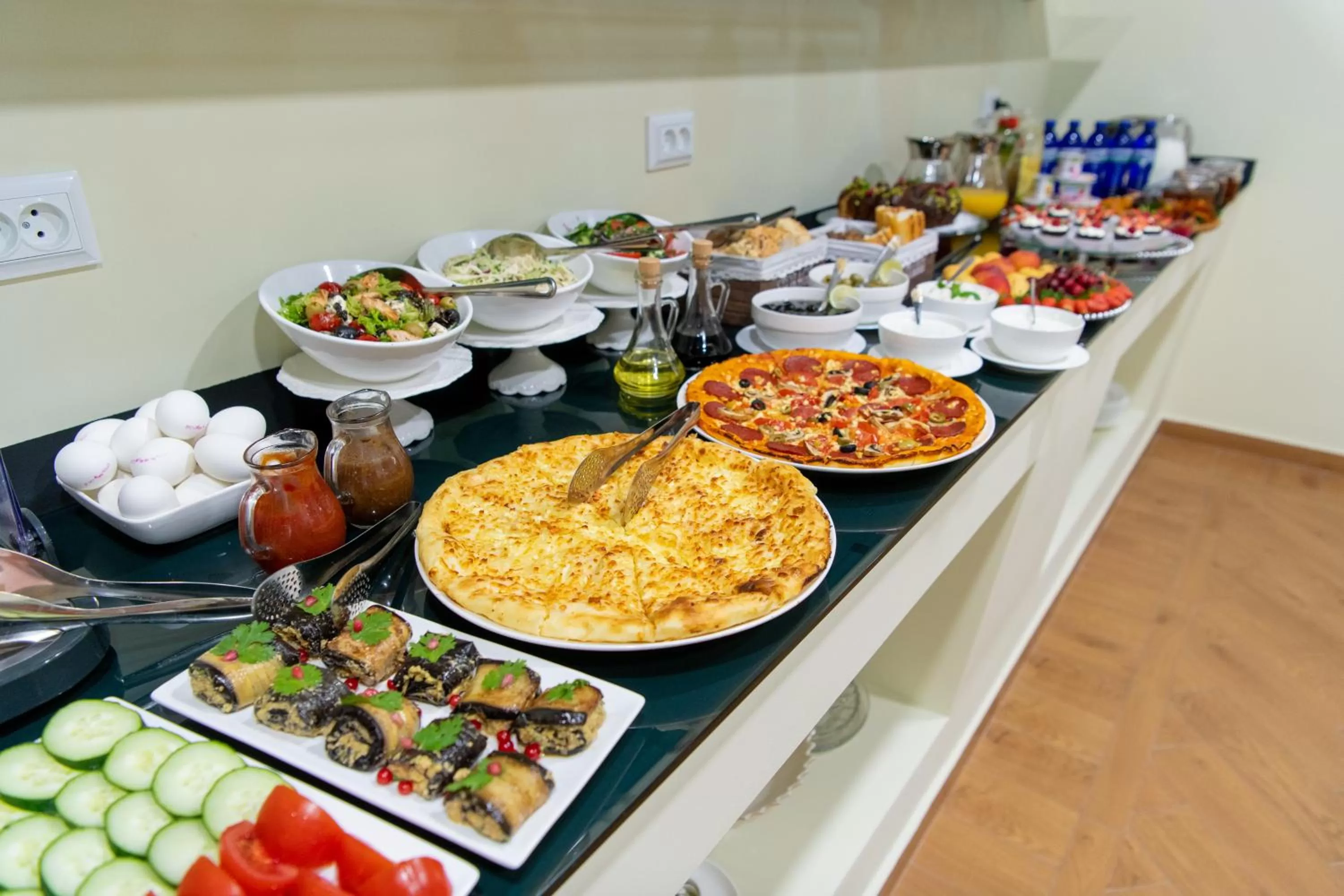 Buffet breakfast in S&L Boutique Hotel