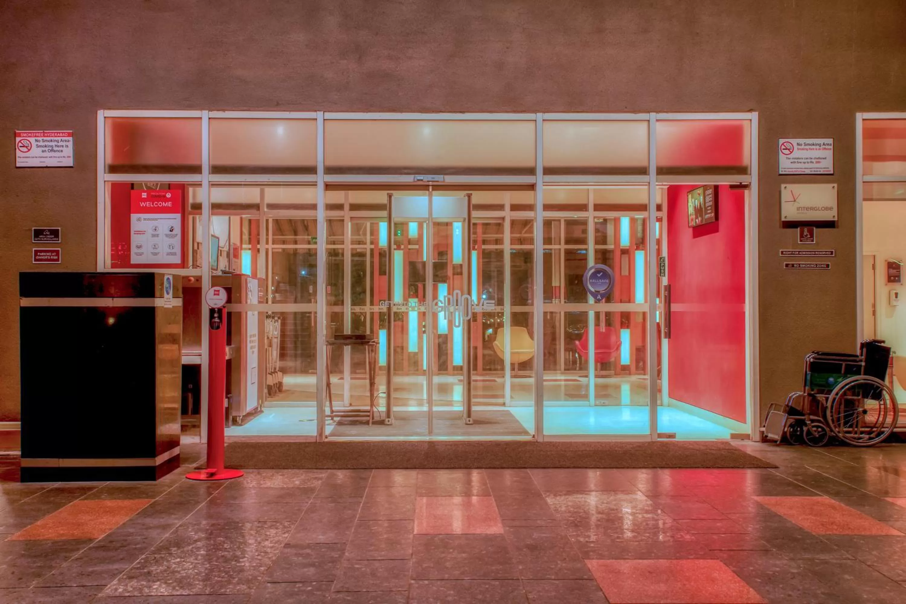 Facade/entrance in ibis Hyderabad Hitec City - An Accor Brand