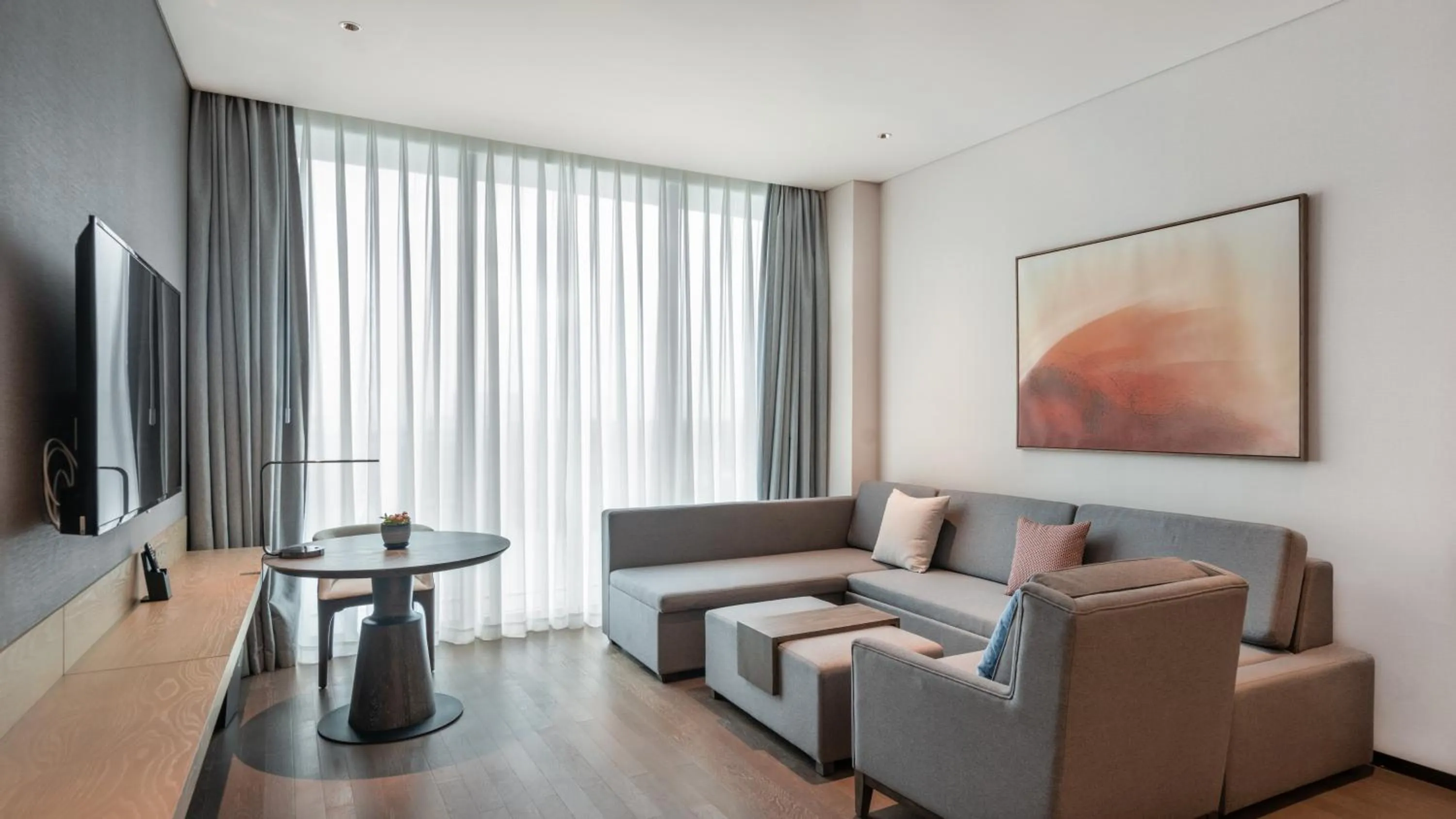 Seating area in Hyatt Place Changsha Airport