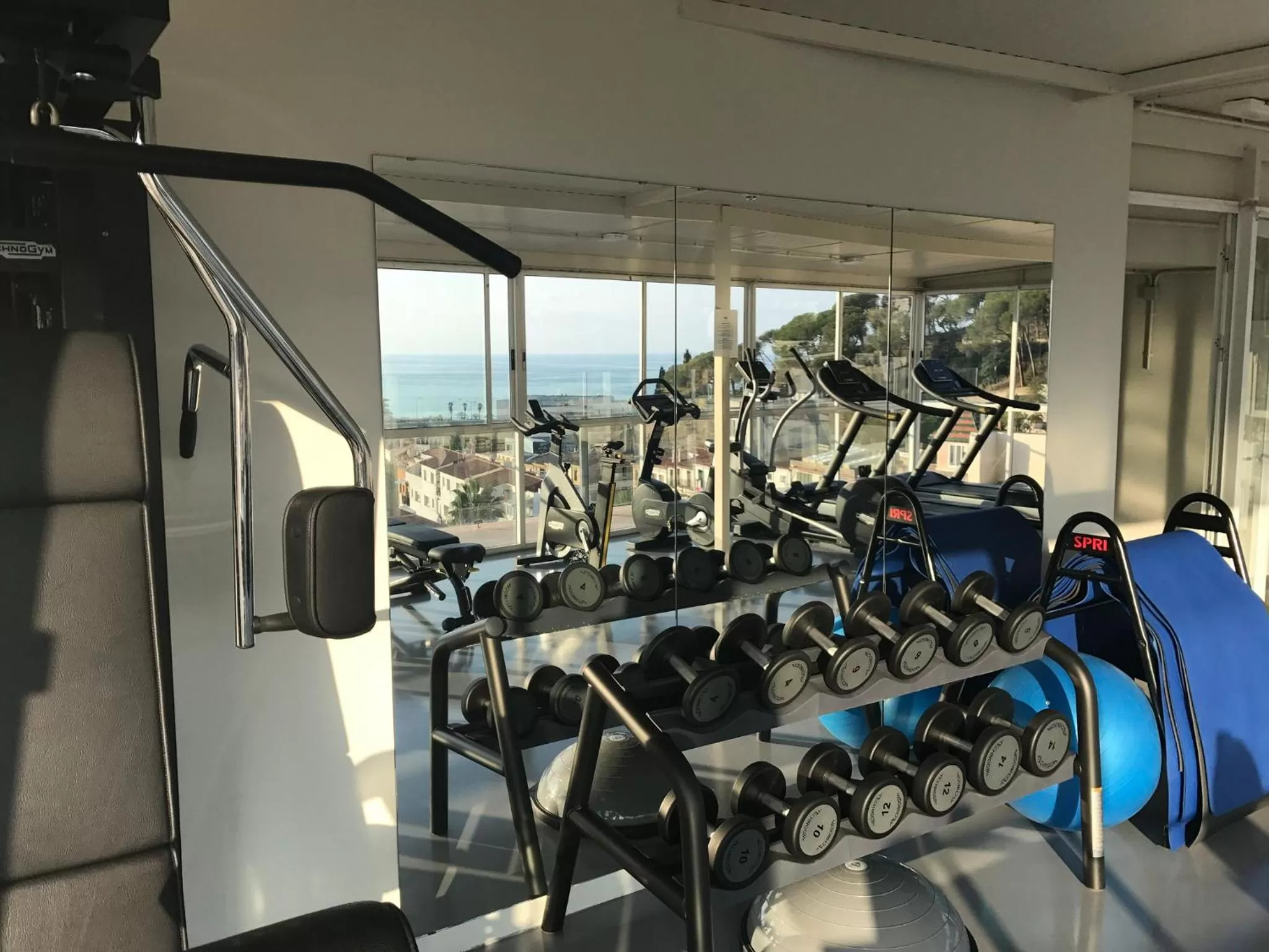 Fitness centre/facilities in Dynamic Hotels Caldetes Barcelona