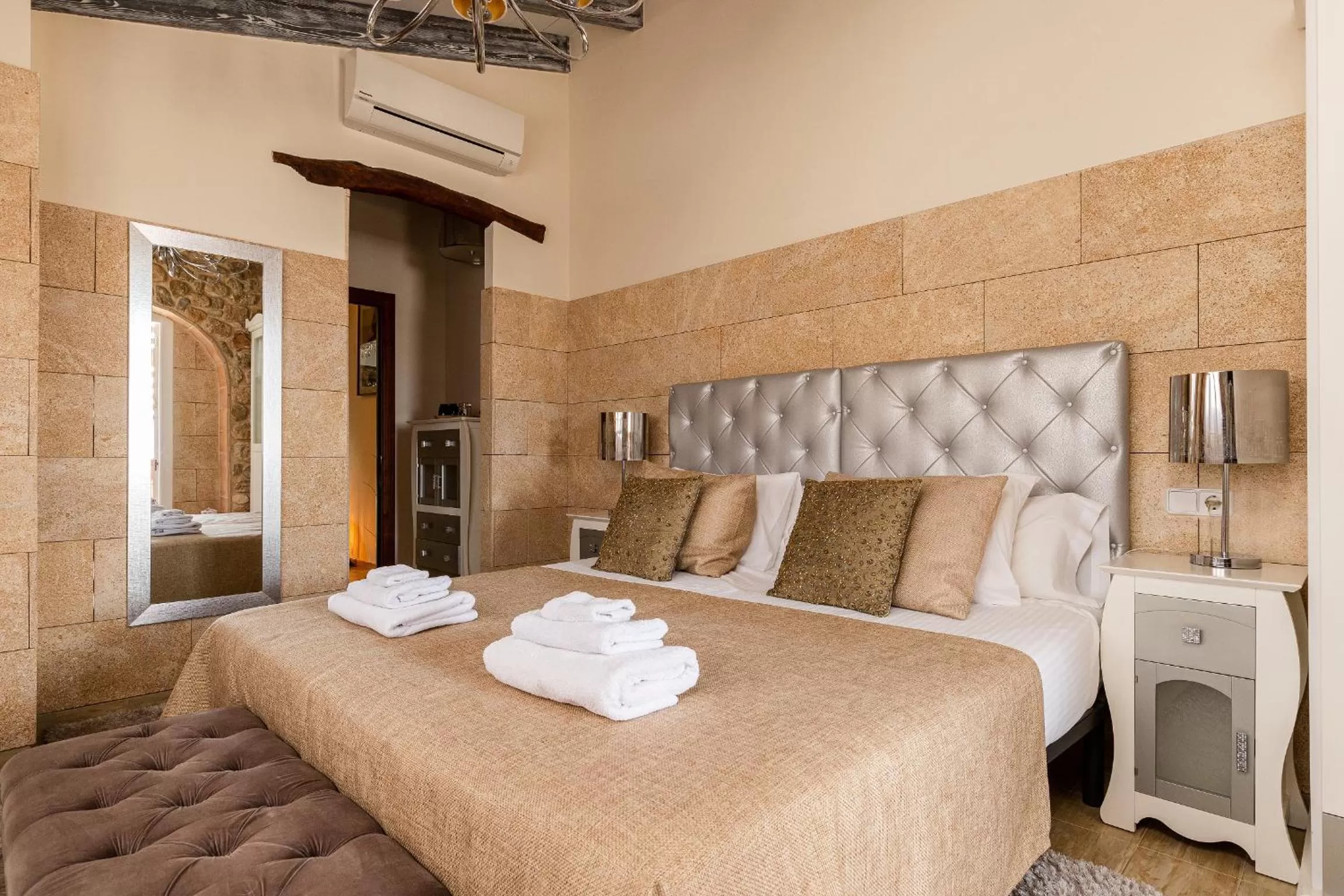 Bedroom, Bed in Casa Mistela