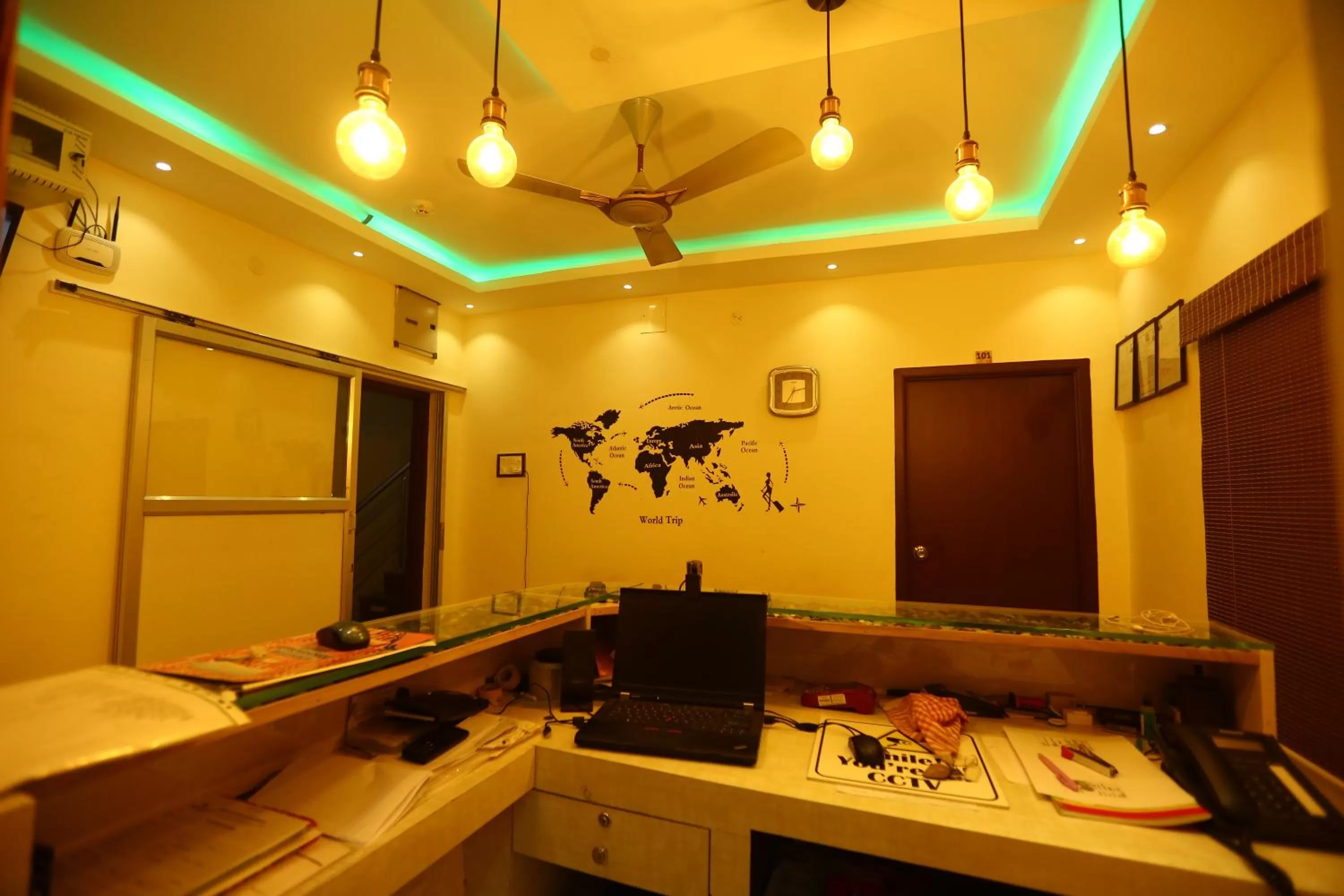 Lobby or reception in Zingle Stay Airport Hotel