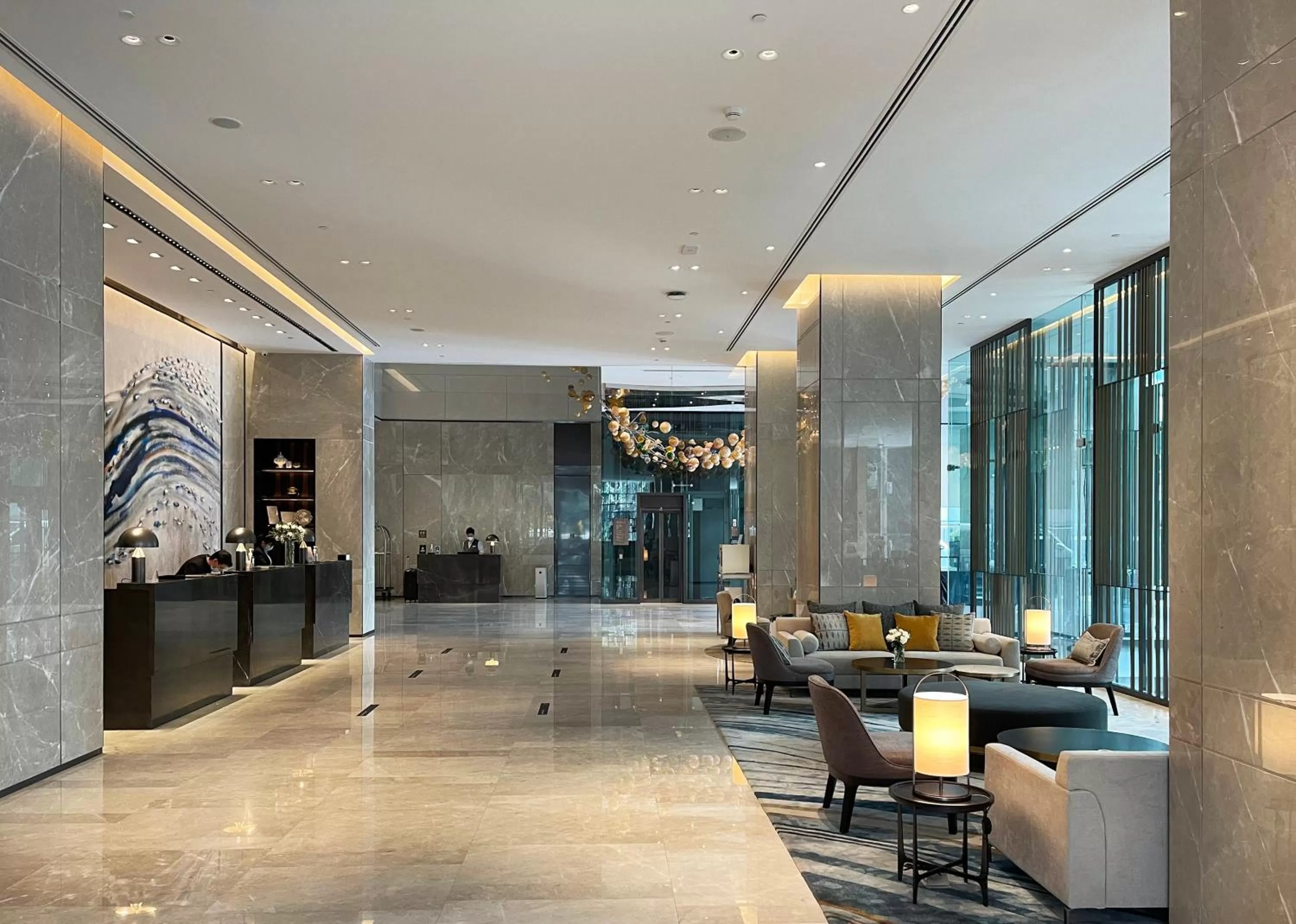 Lobby or reception in Carlton Hotel Bangkok Sukhumvit