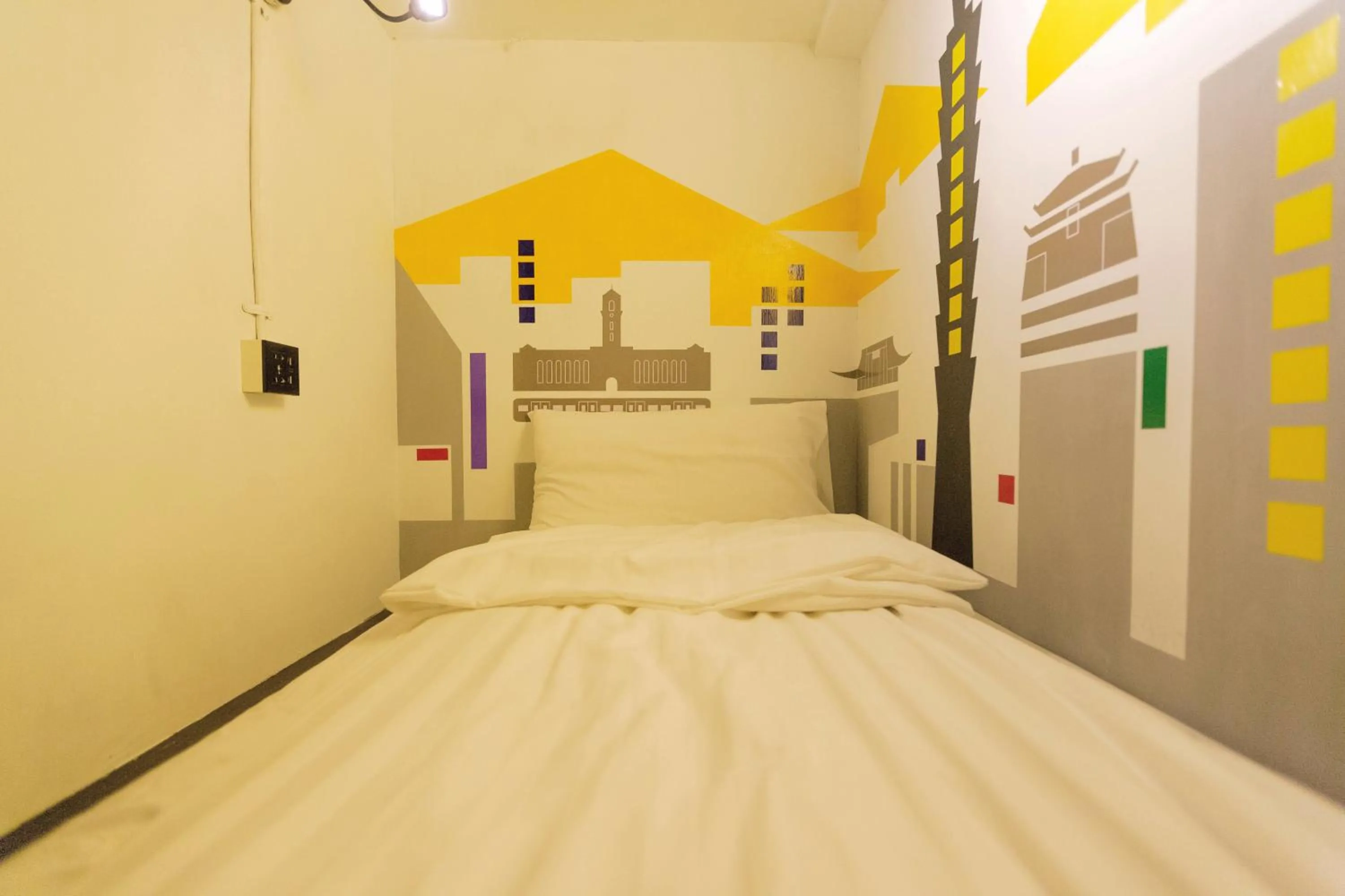 bunk bed, Bed in Angels Hostel Taipei Ximen