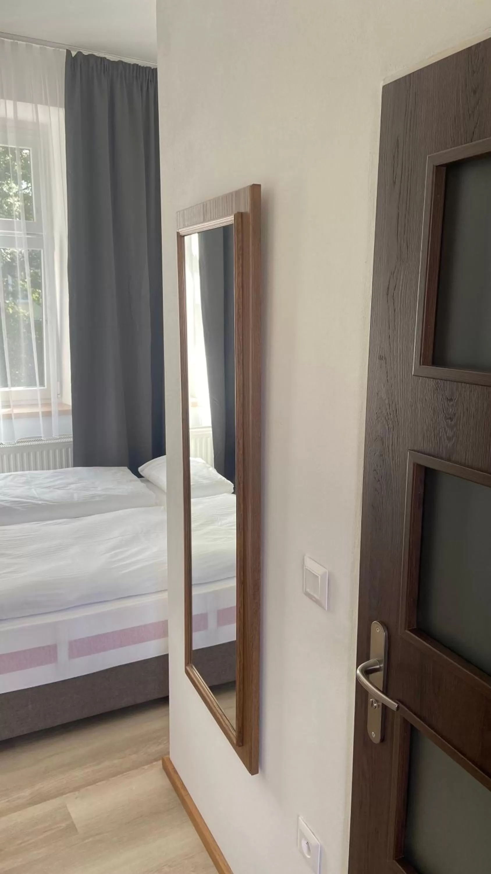 Bed in Aparthotel Slezák