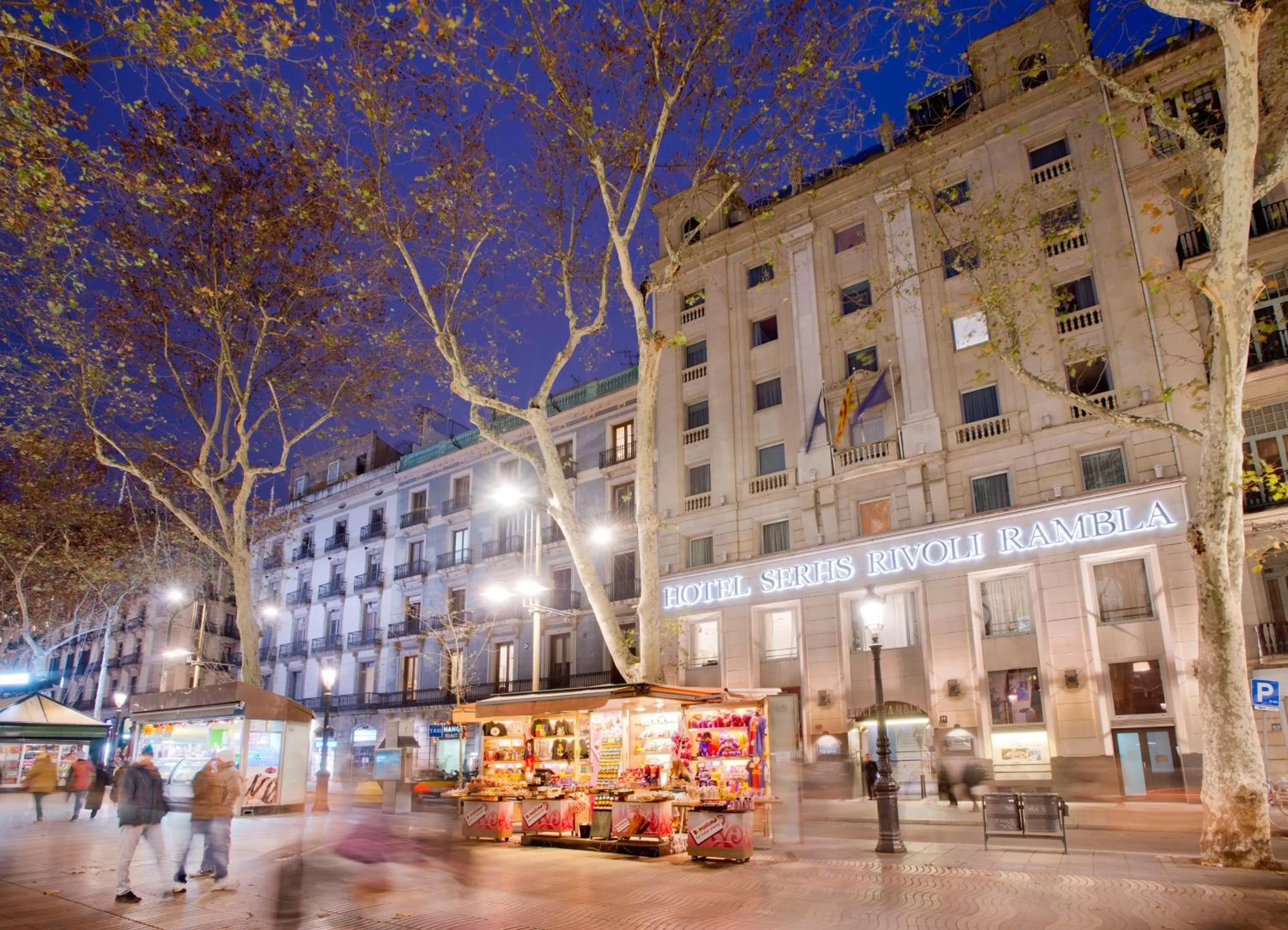 Facade/entrance in Hotel SERHS Rivoli Rambla