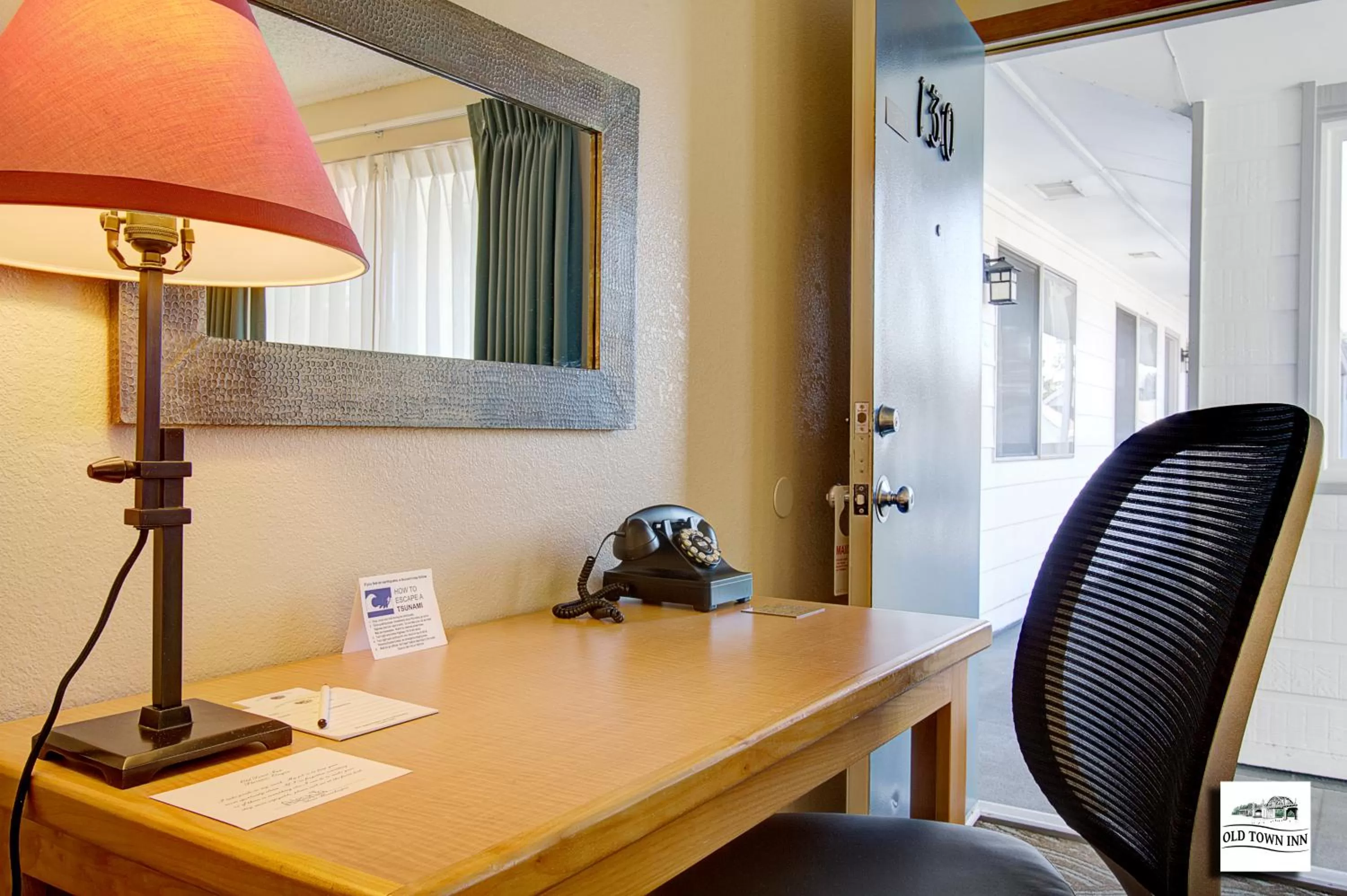 Seating area in Old Town Inn