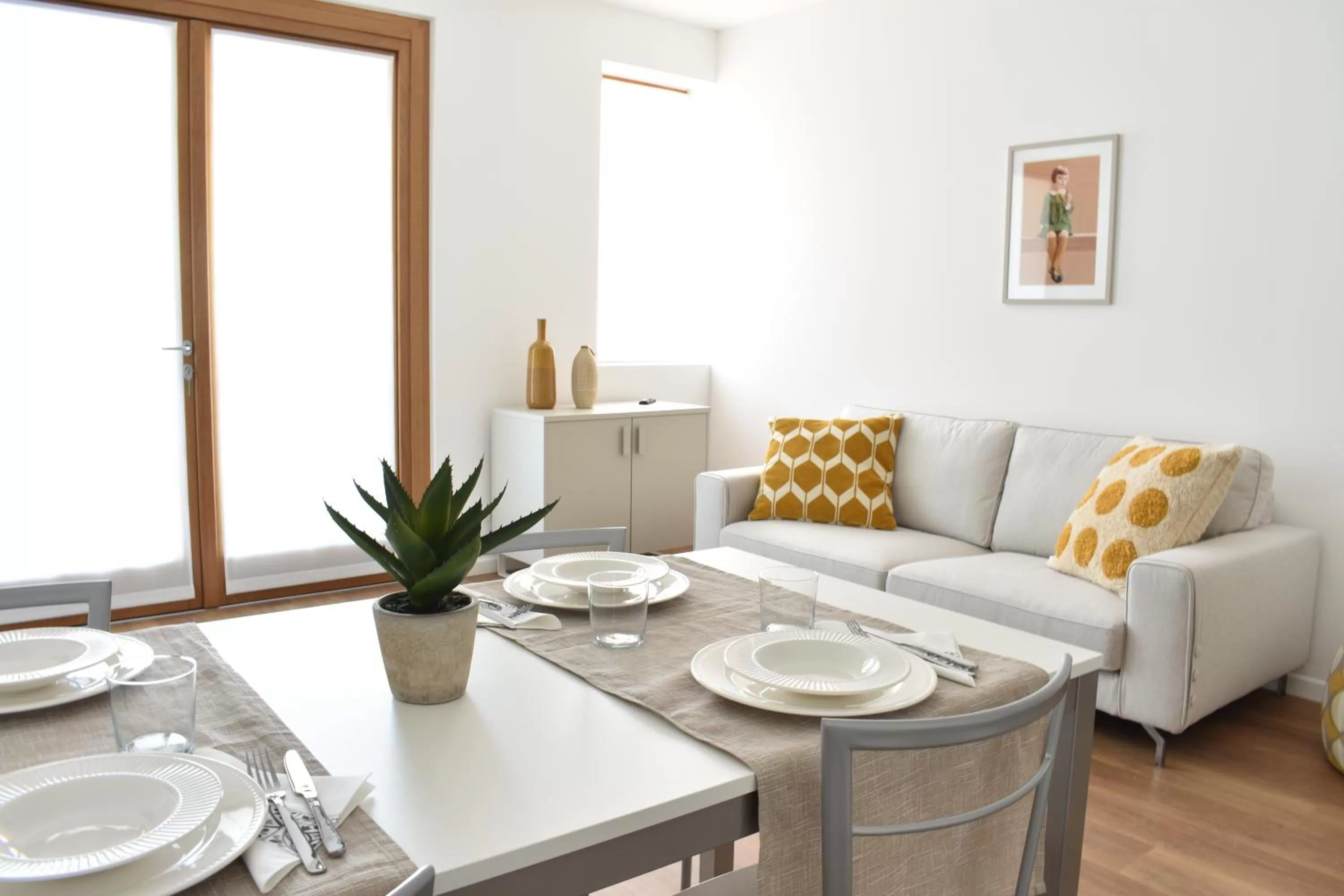 Living room in Aldeia Bianca Village