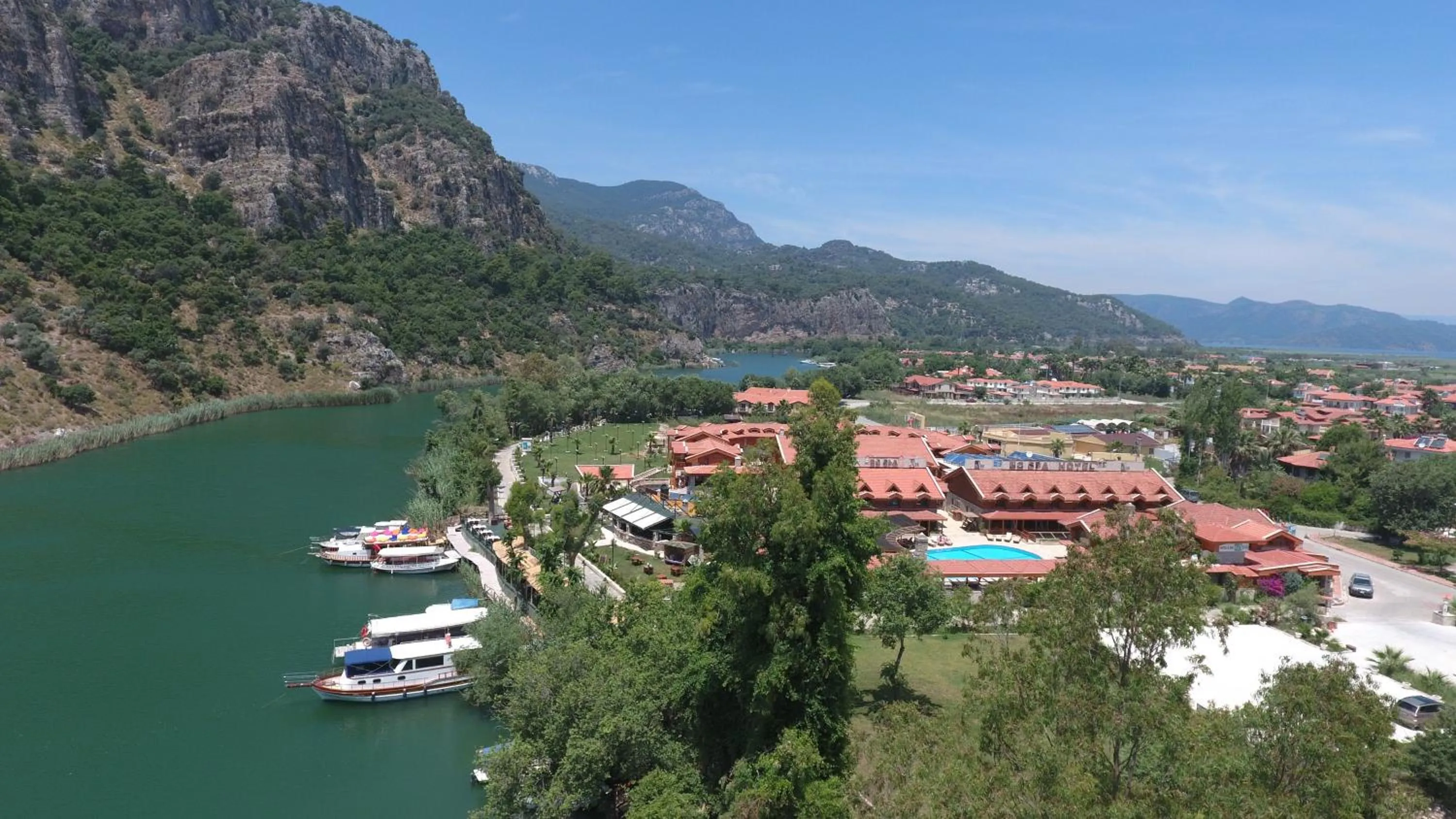 Bird's eye view in Bc Spa Hotel