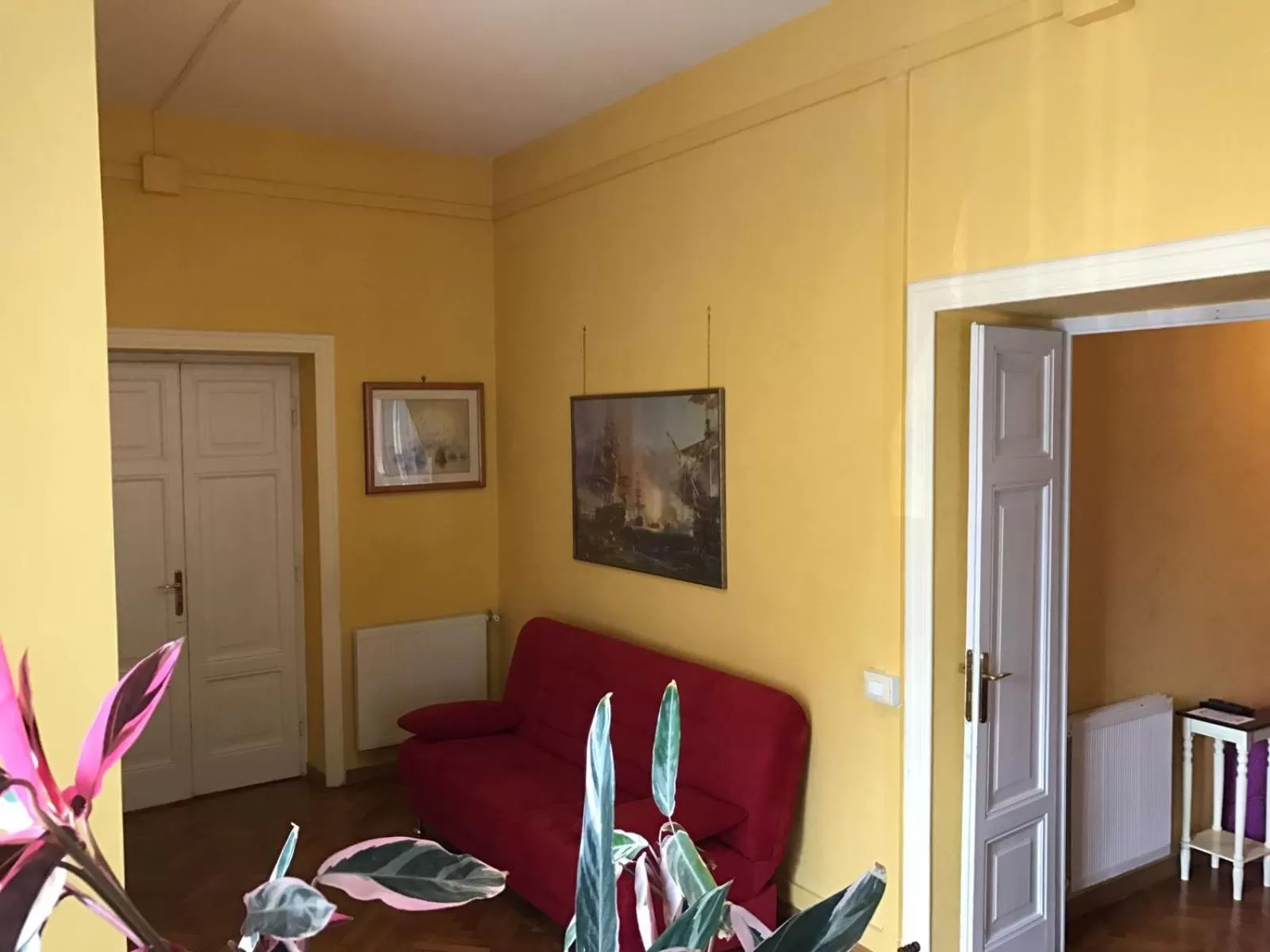 Living room in La Breccia A Porta Pia