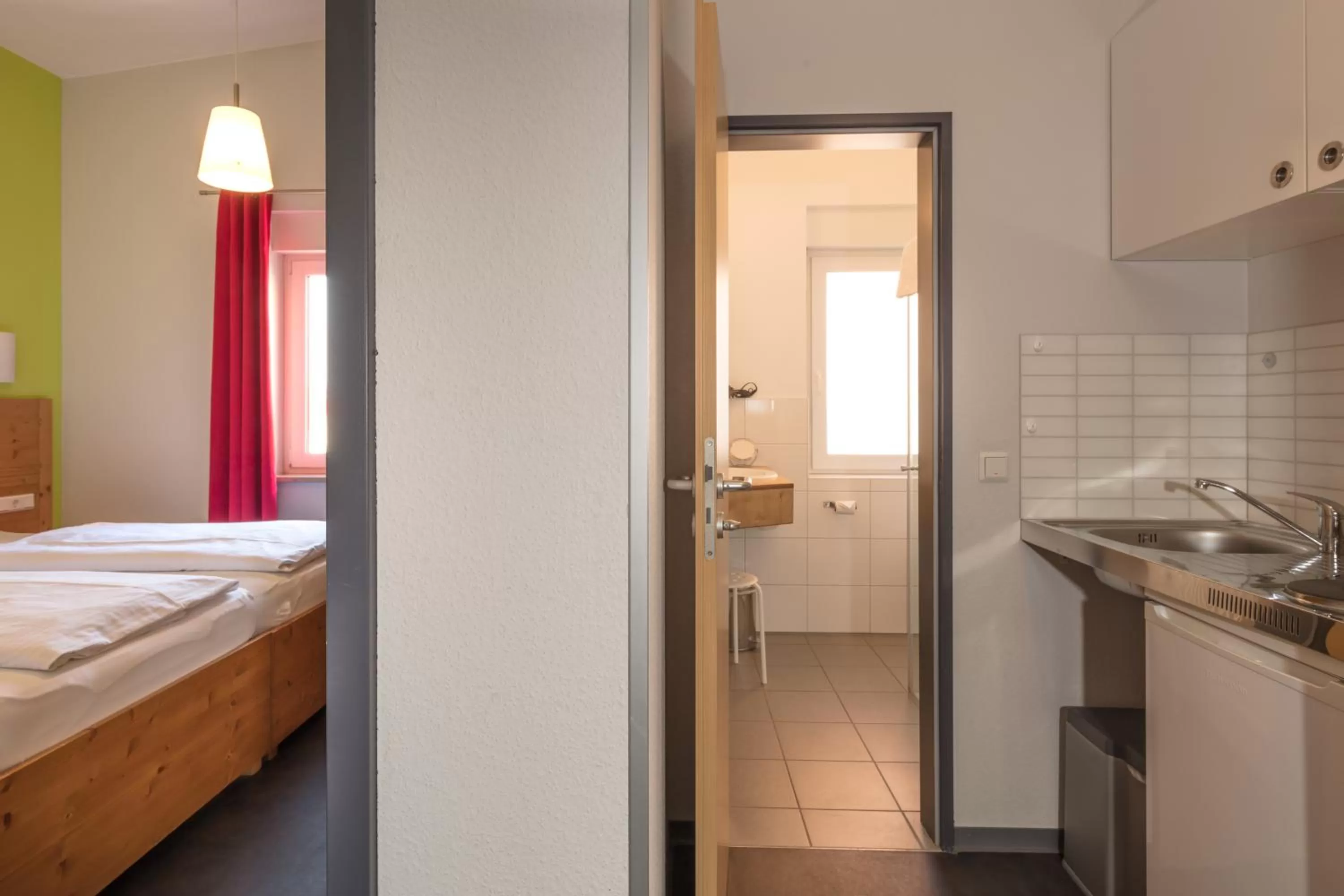 Bed in Hotel Demling