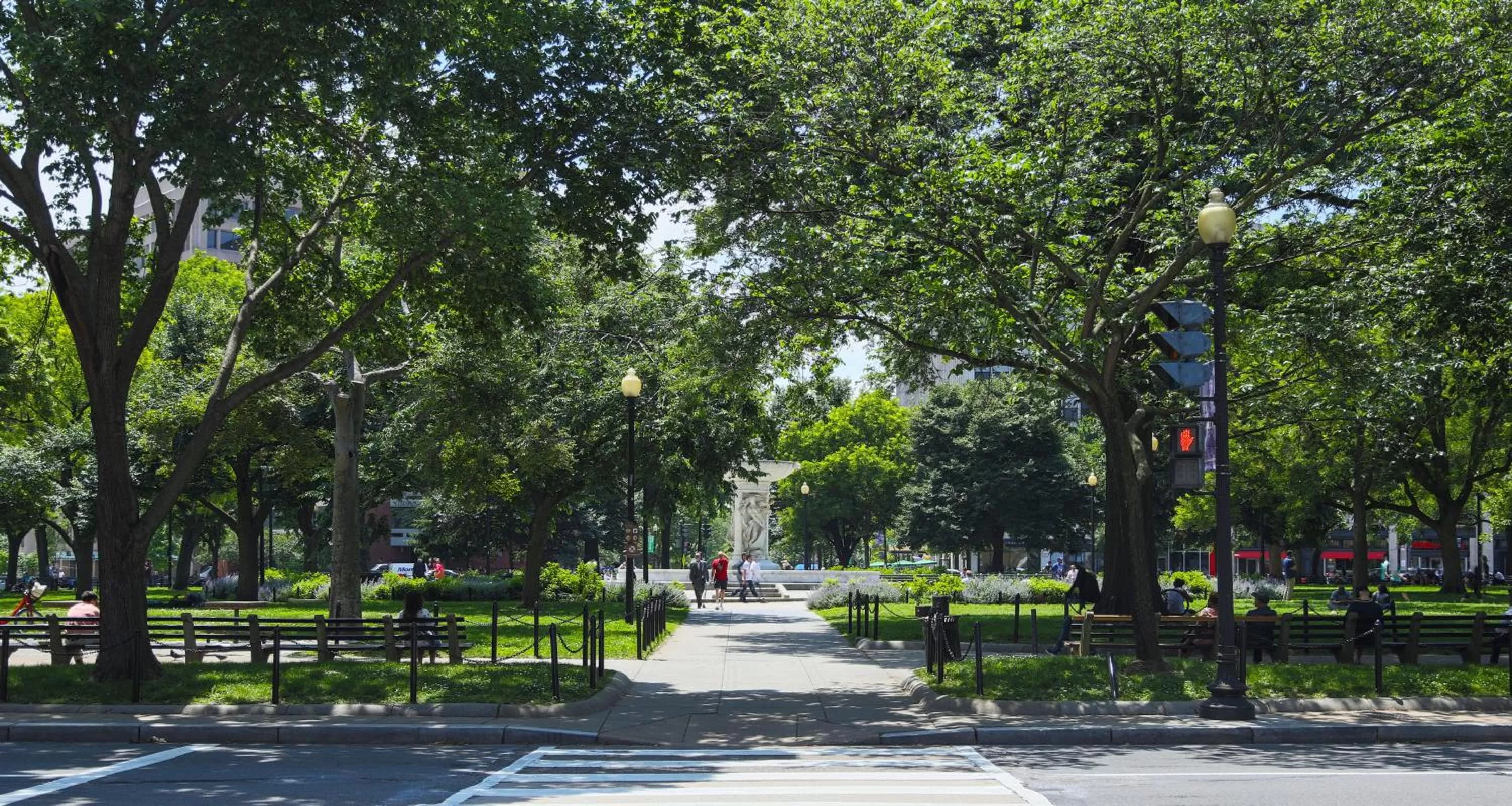 City view in The Dupont Circle Hotel