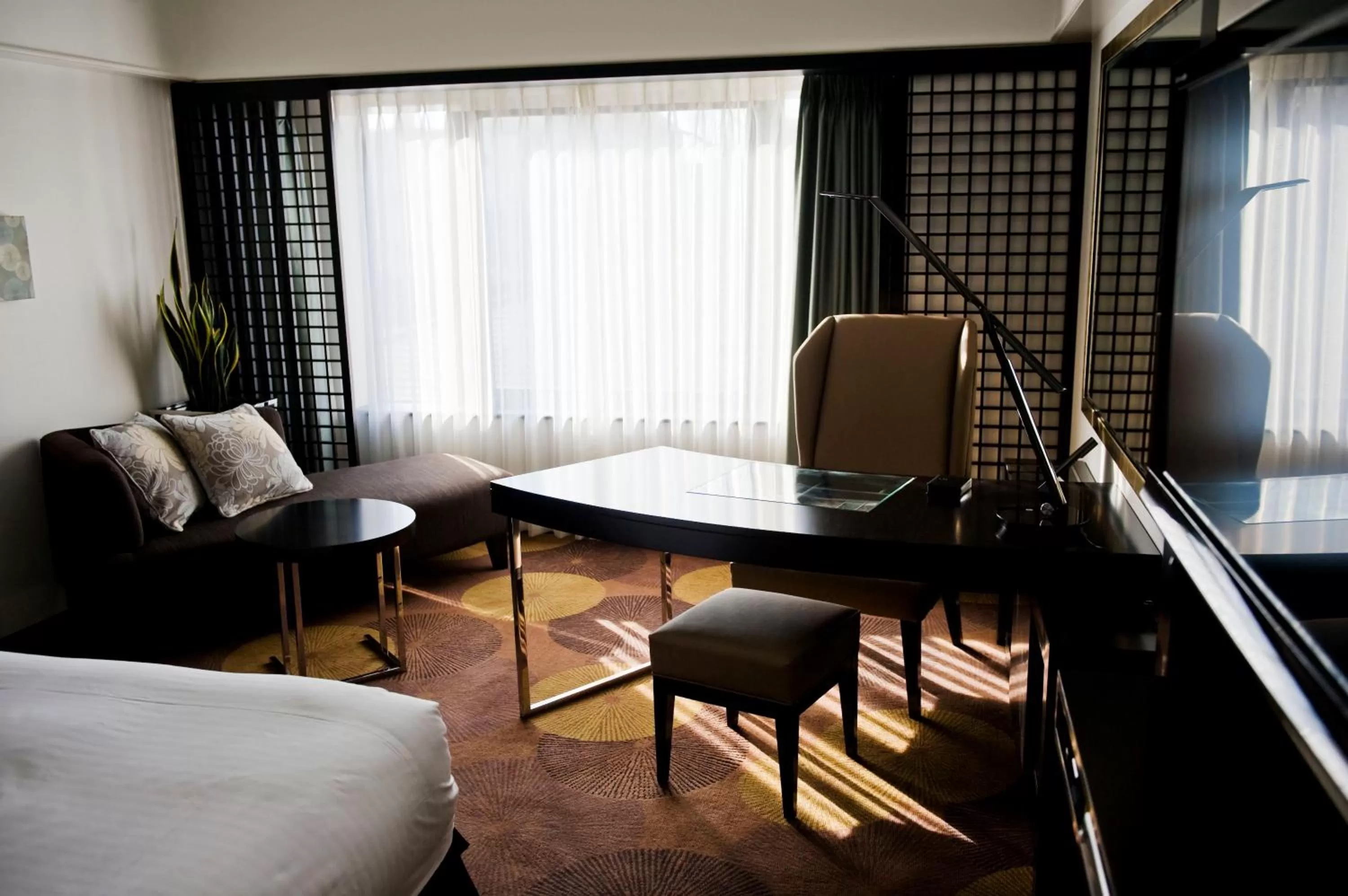 Bed in Kyoto Brighton Hotel