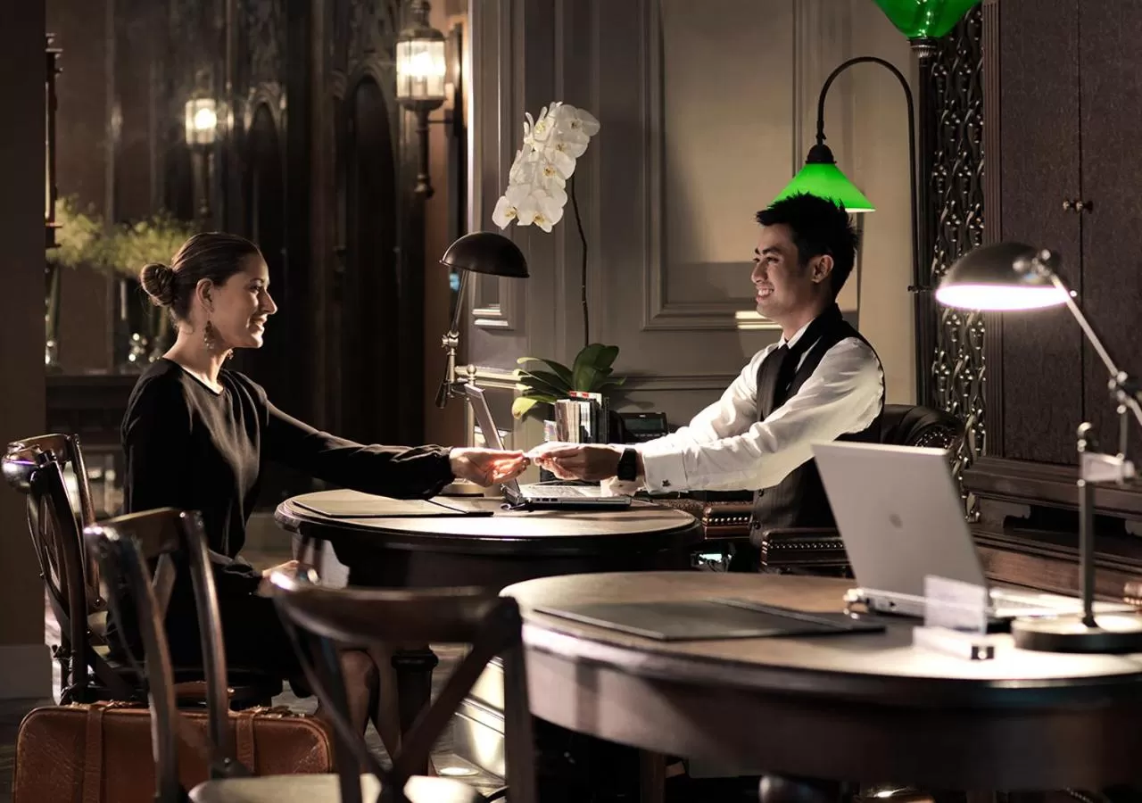 Lobby or reception in Hotel Muse Bangkok Langsuan - MGallery