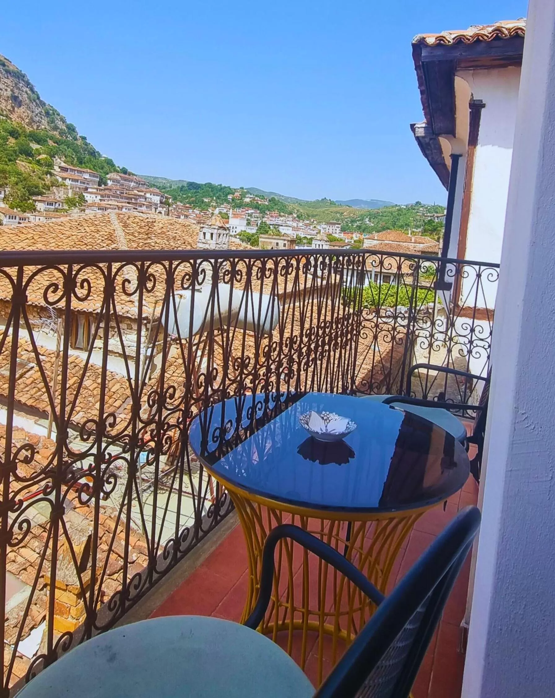 Balcony/Terrace in Hotel Gorica- UNESCO quarter