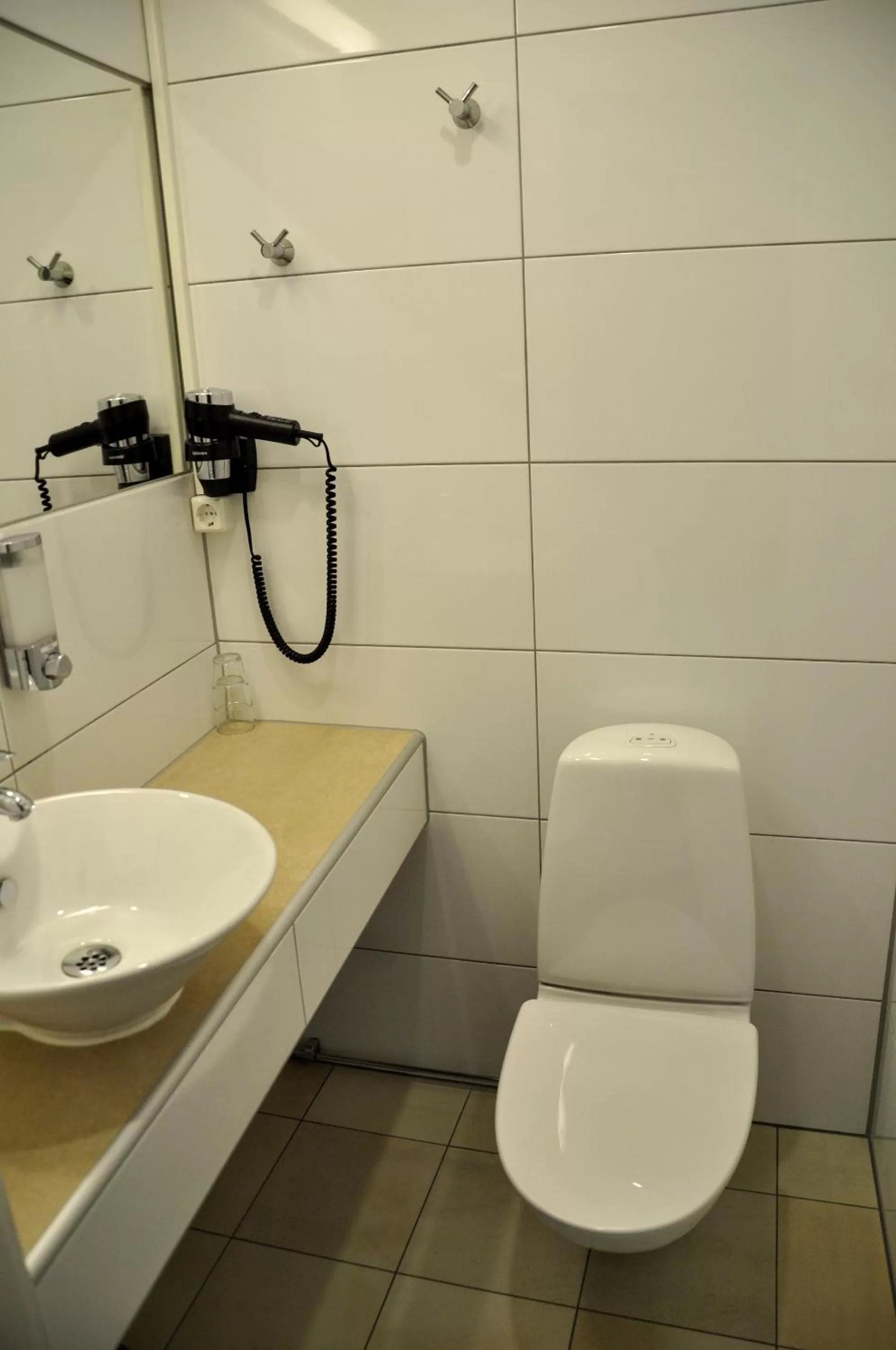 Toilet in Ronneby Cityhotell