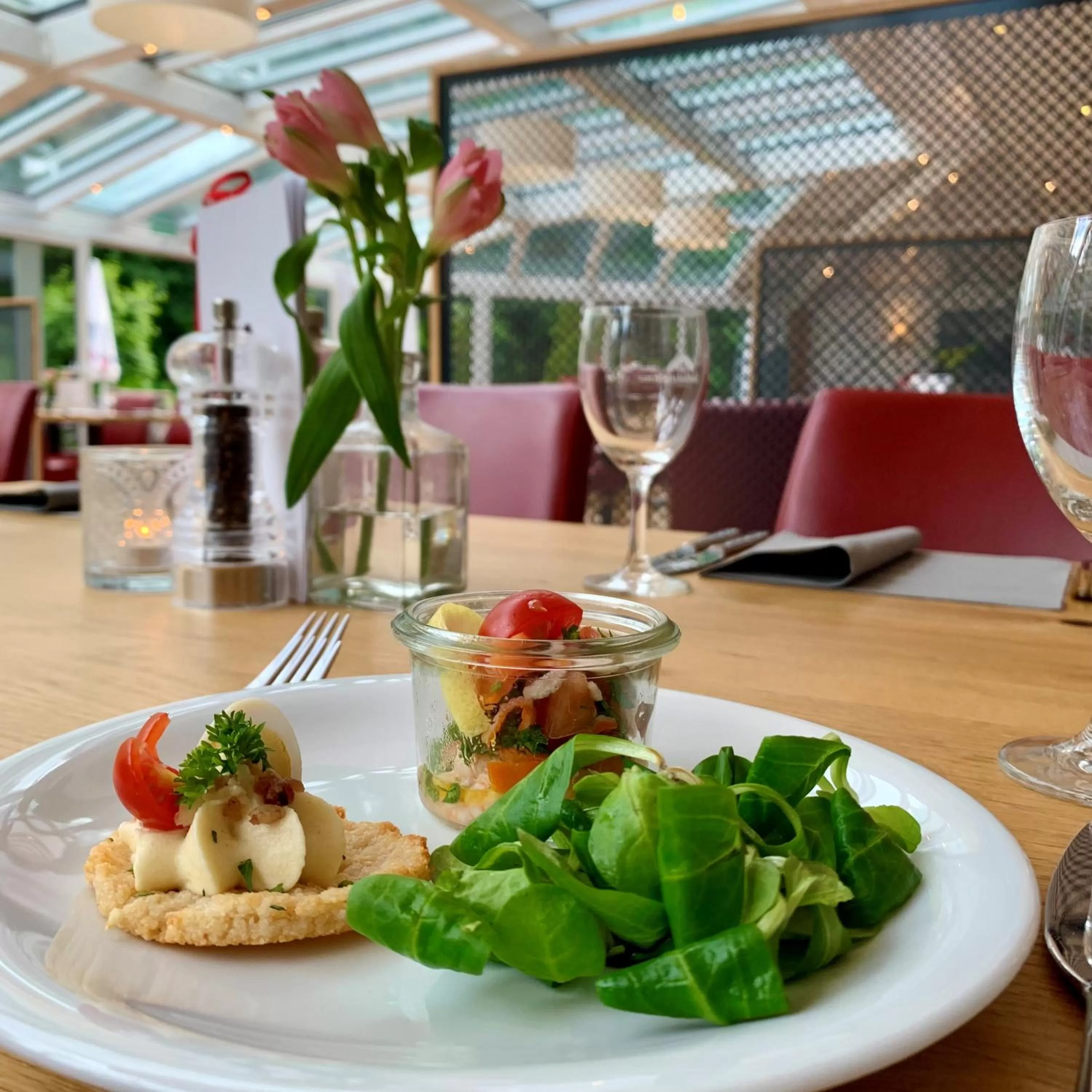 Dinner in Seehaus Riessersee