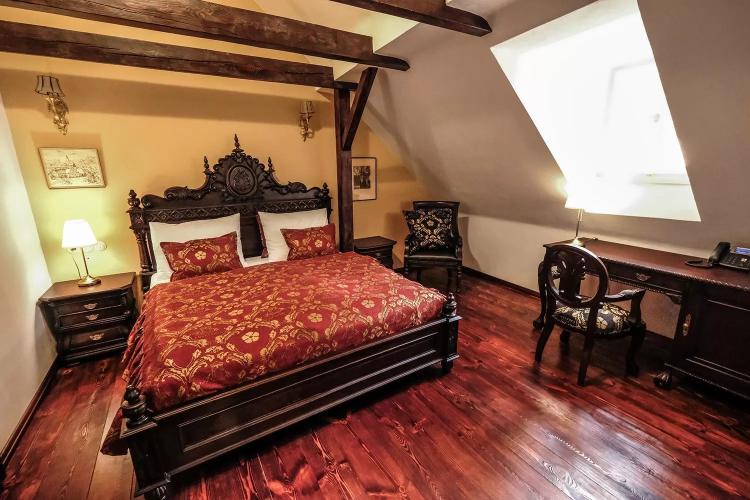 Bedroom, Bed in Hotel Ebersbach