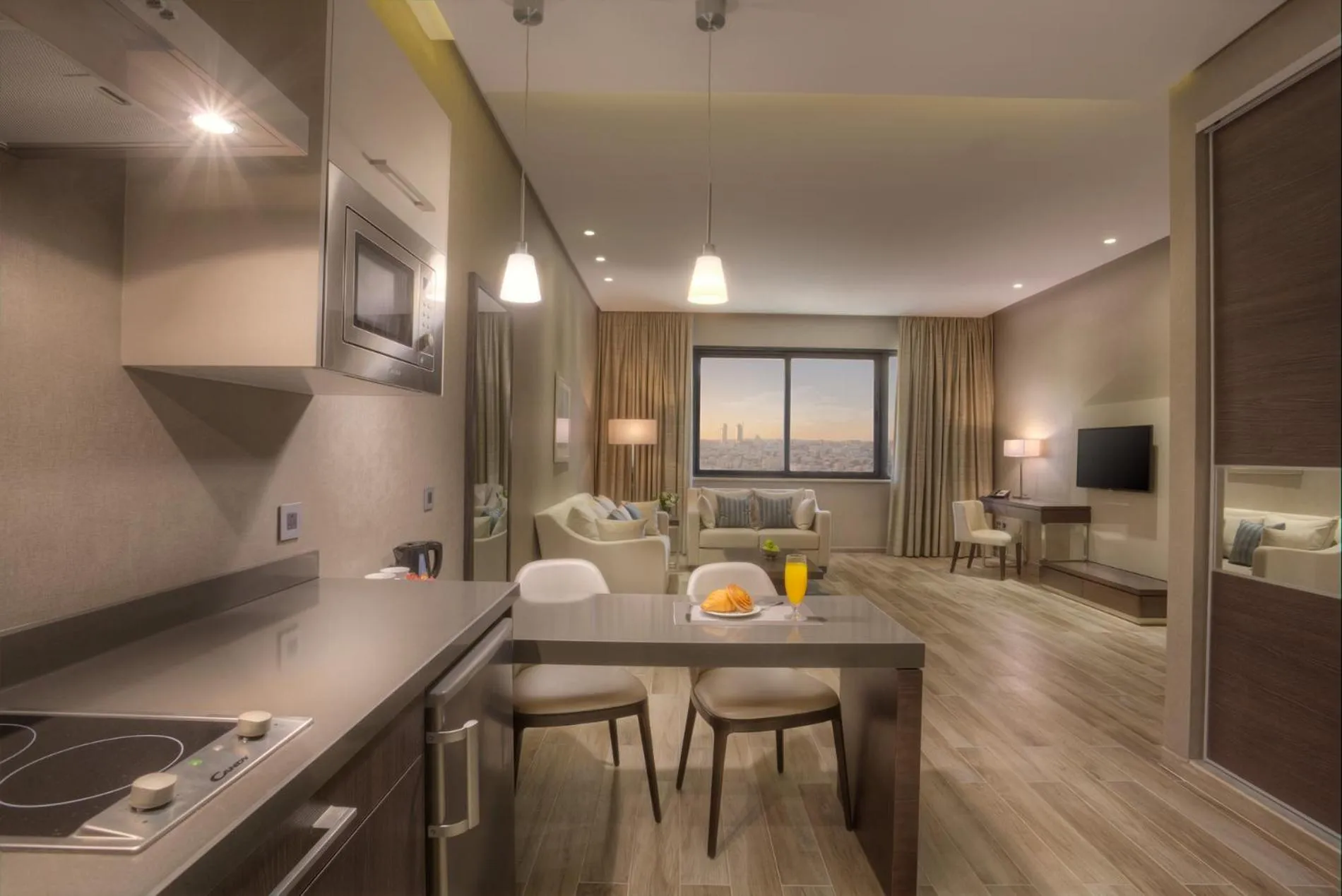 Living room in The House Boutique Suites