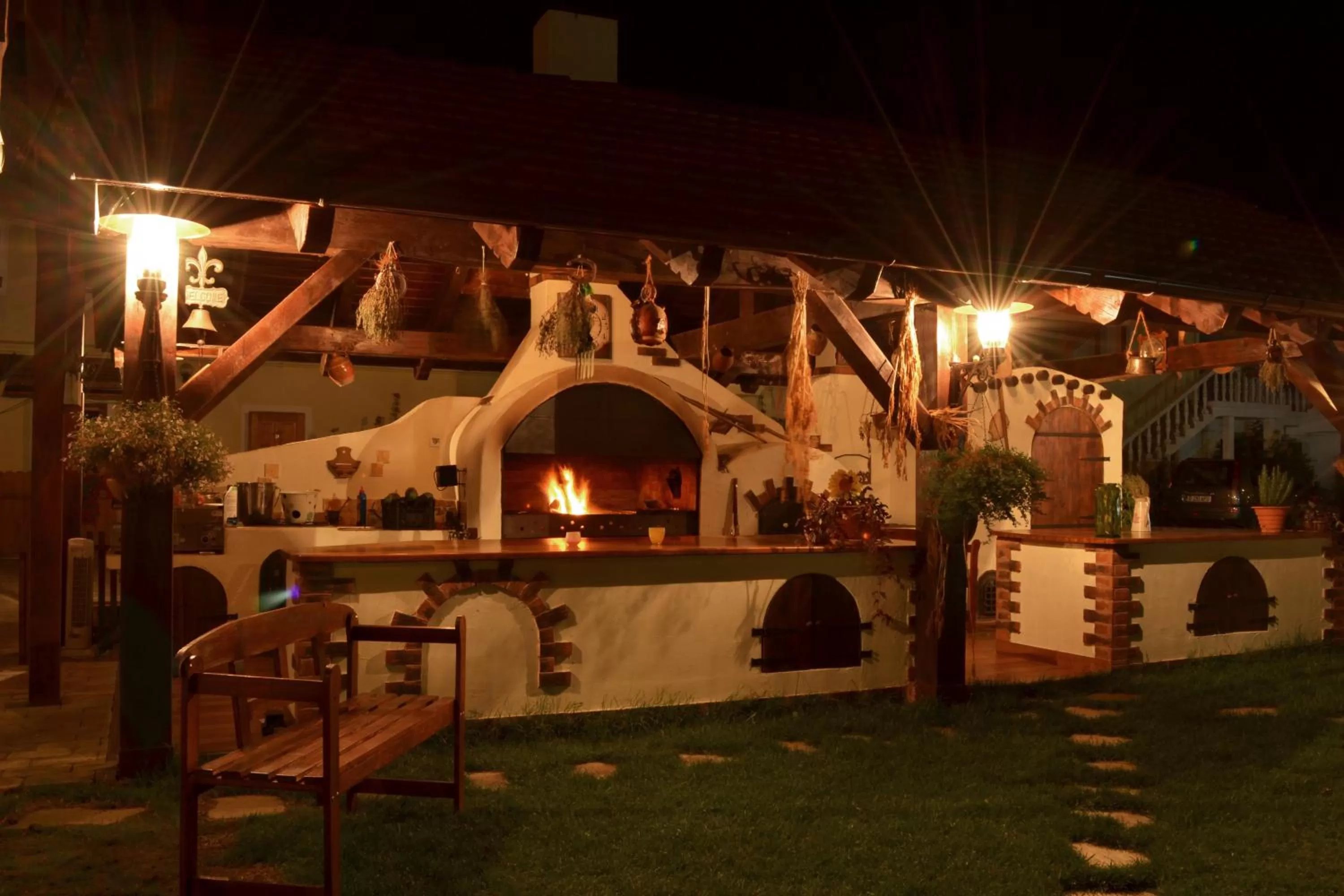 BBQ facilities in Hotel Bielmann