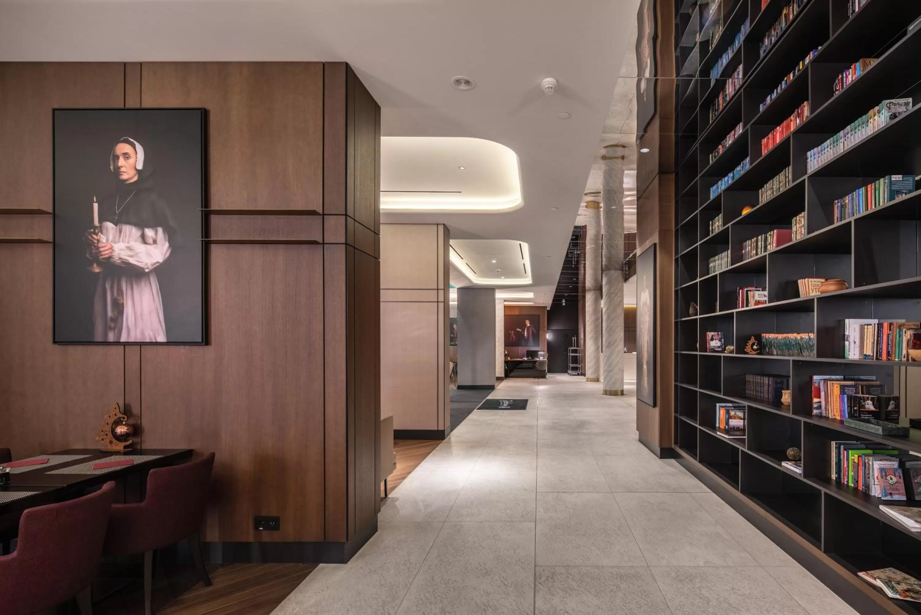 Library in Radisson Blu Hotel, Kyiv City Centre