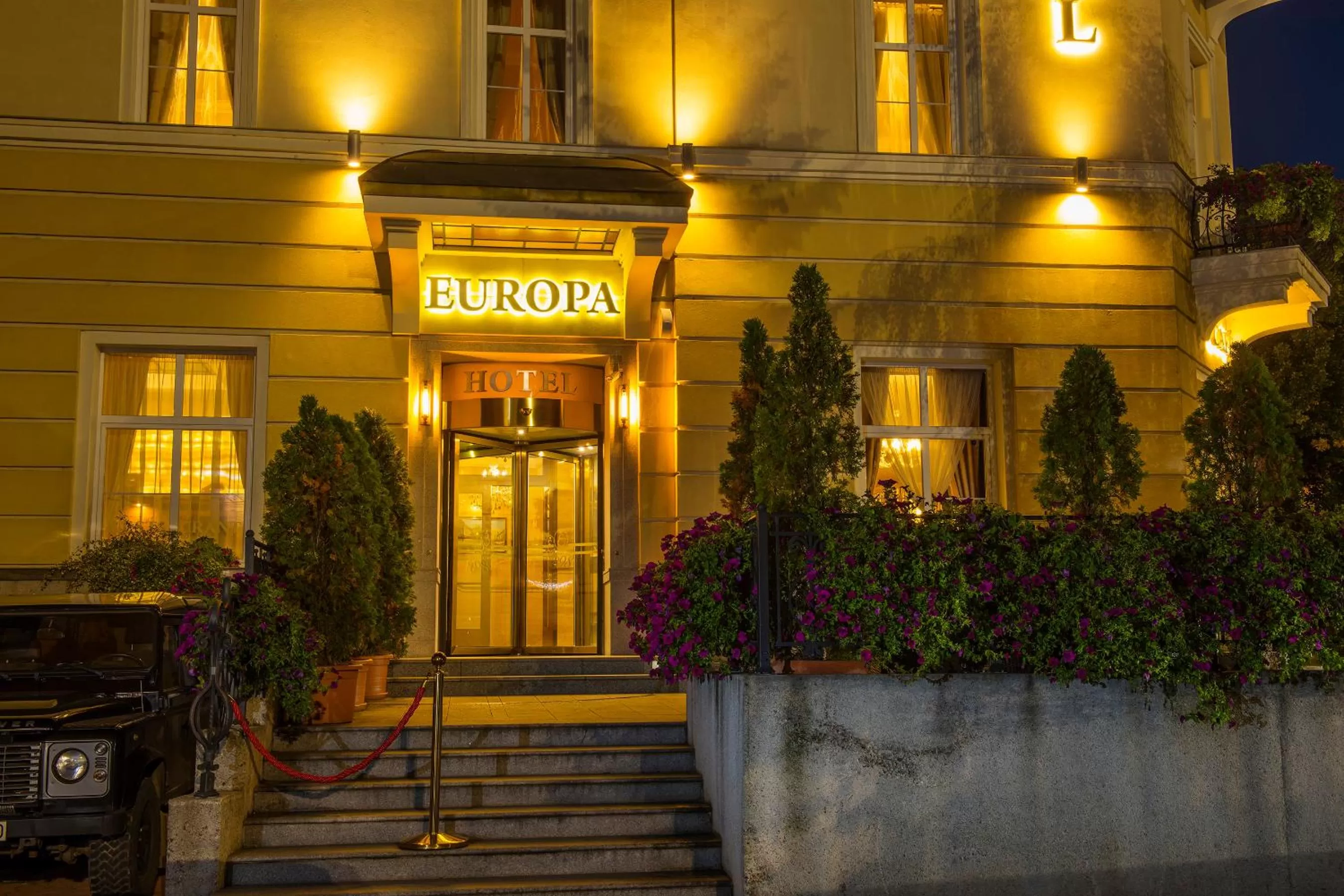 Property building in Hotel Europa