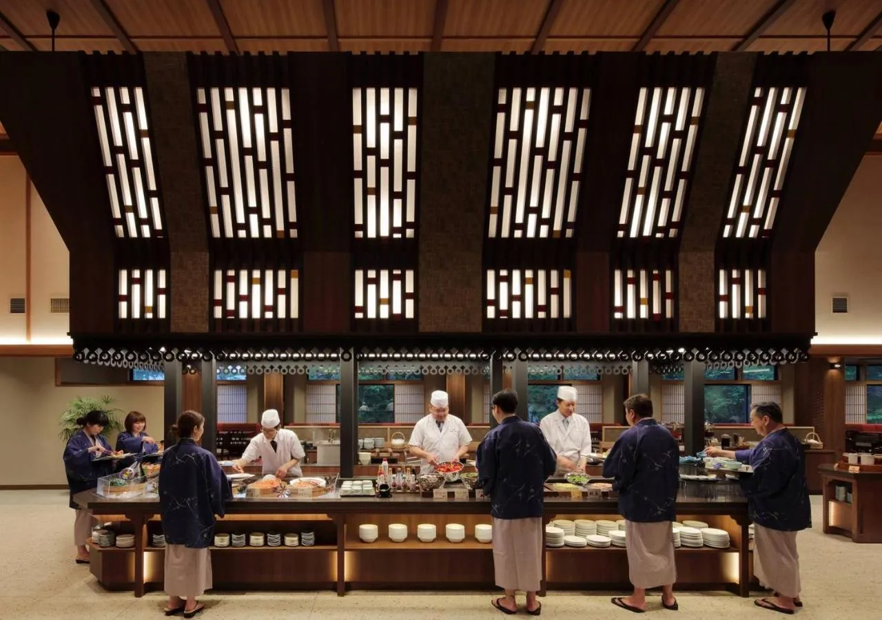 Restaurant/places to eat in Hakodate Hotel Banso