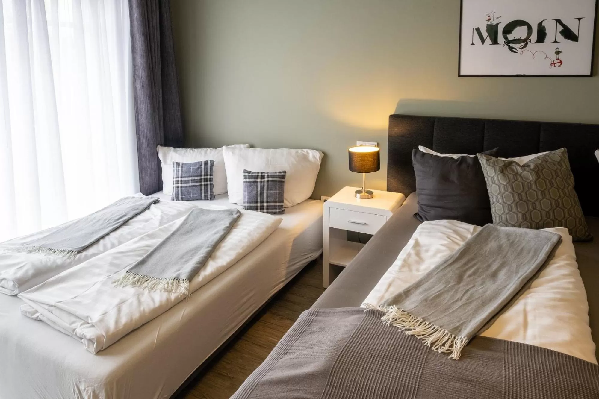 Bed in Stadthotel Jever