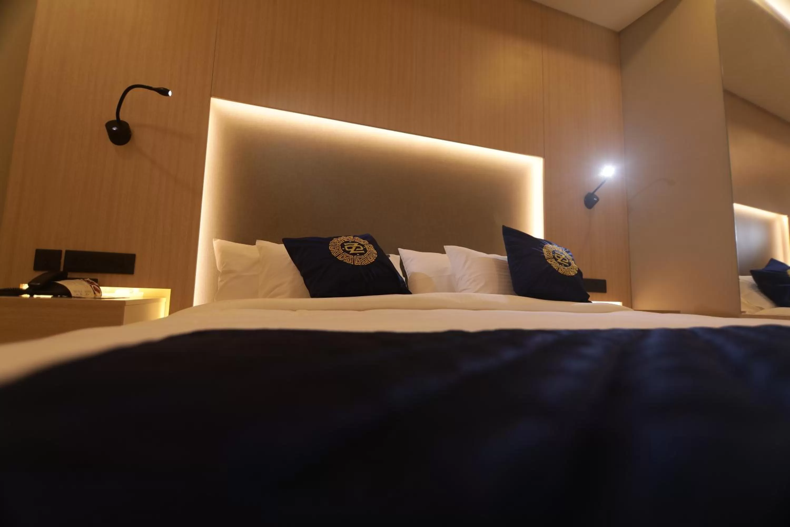 Bed in Noor jehan's Grand Noor