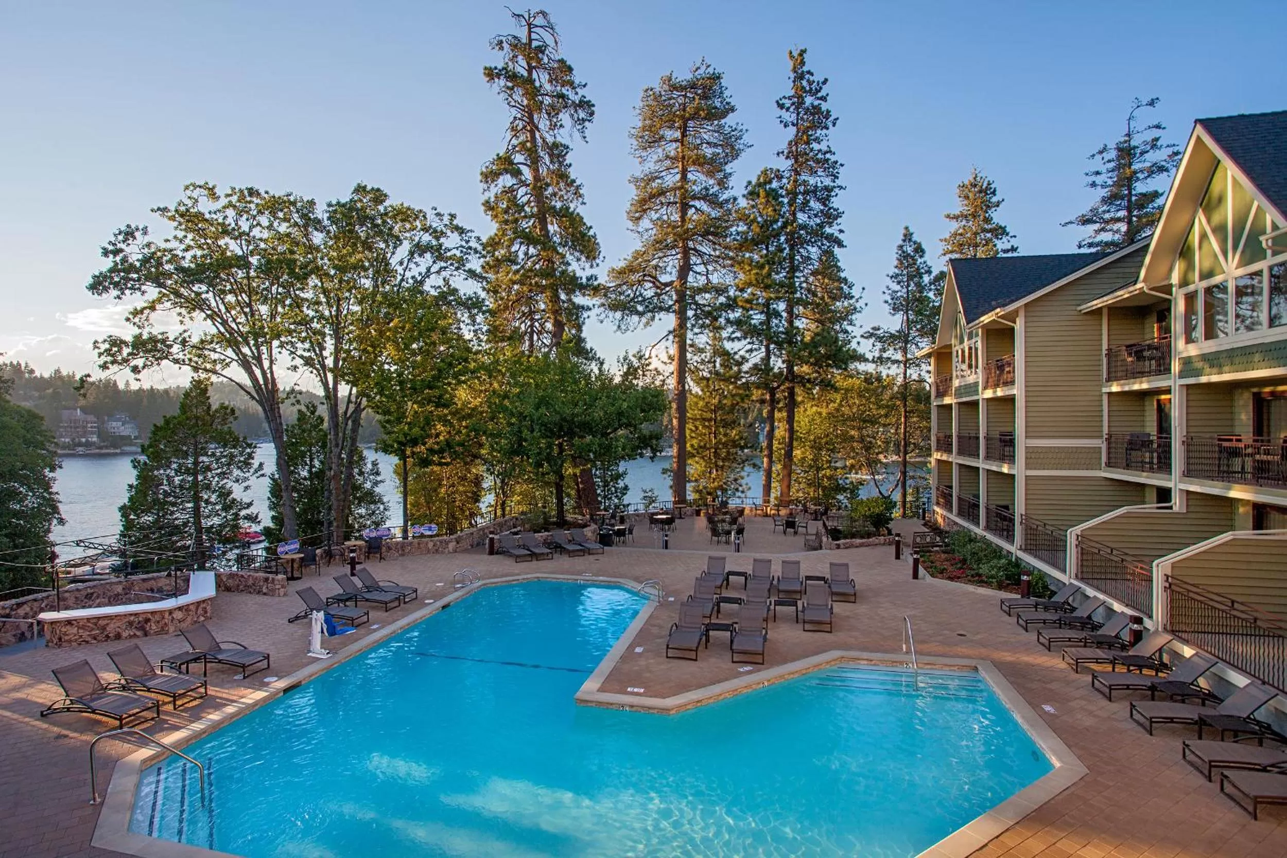 Pool view in Lake Arrowhead Resort & Spa
