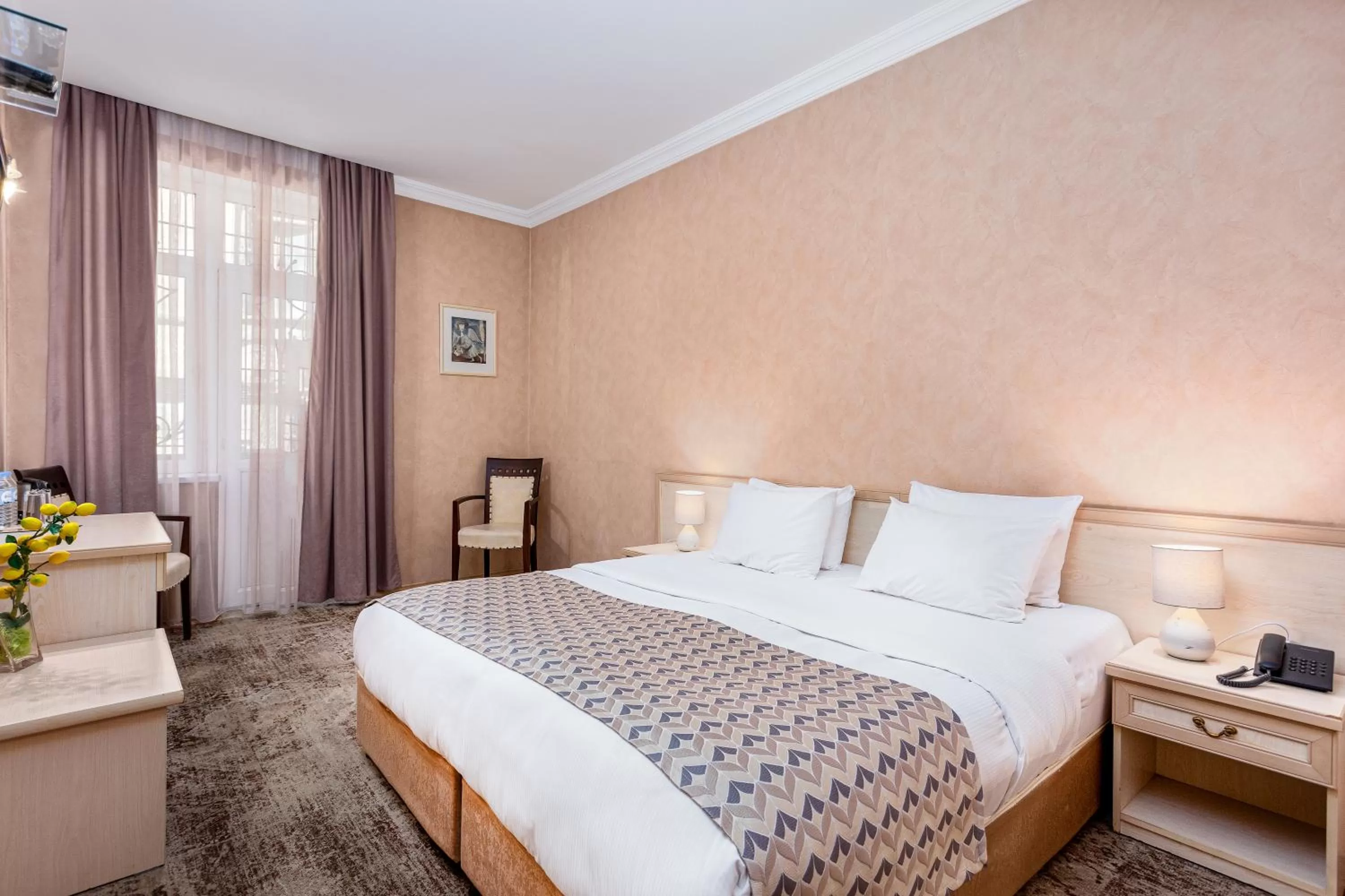 Photo of the whole room, Bed in Sharden Hotel