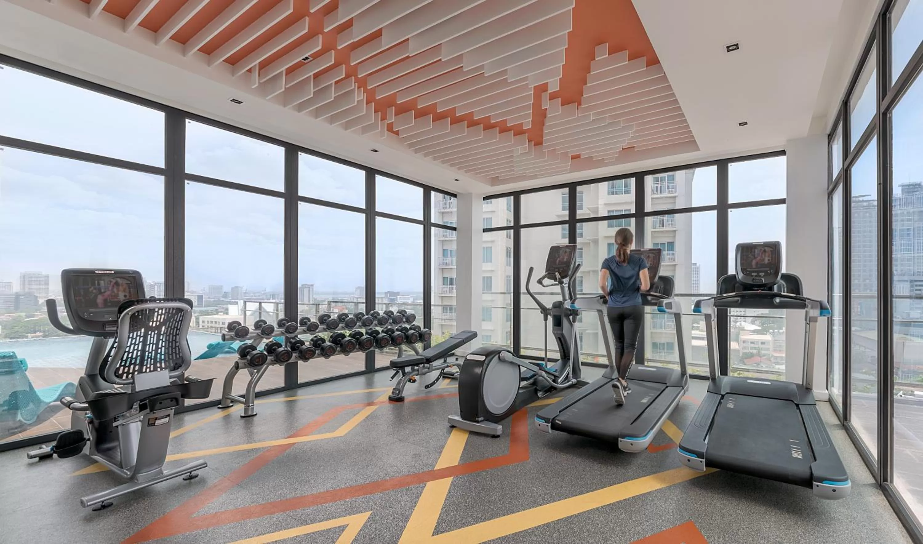 Fitness centre/facilities in Citadines Cebu City