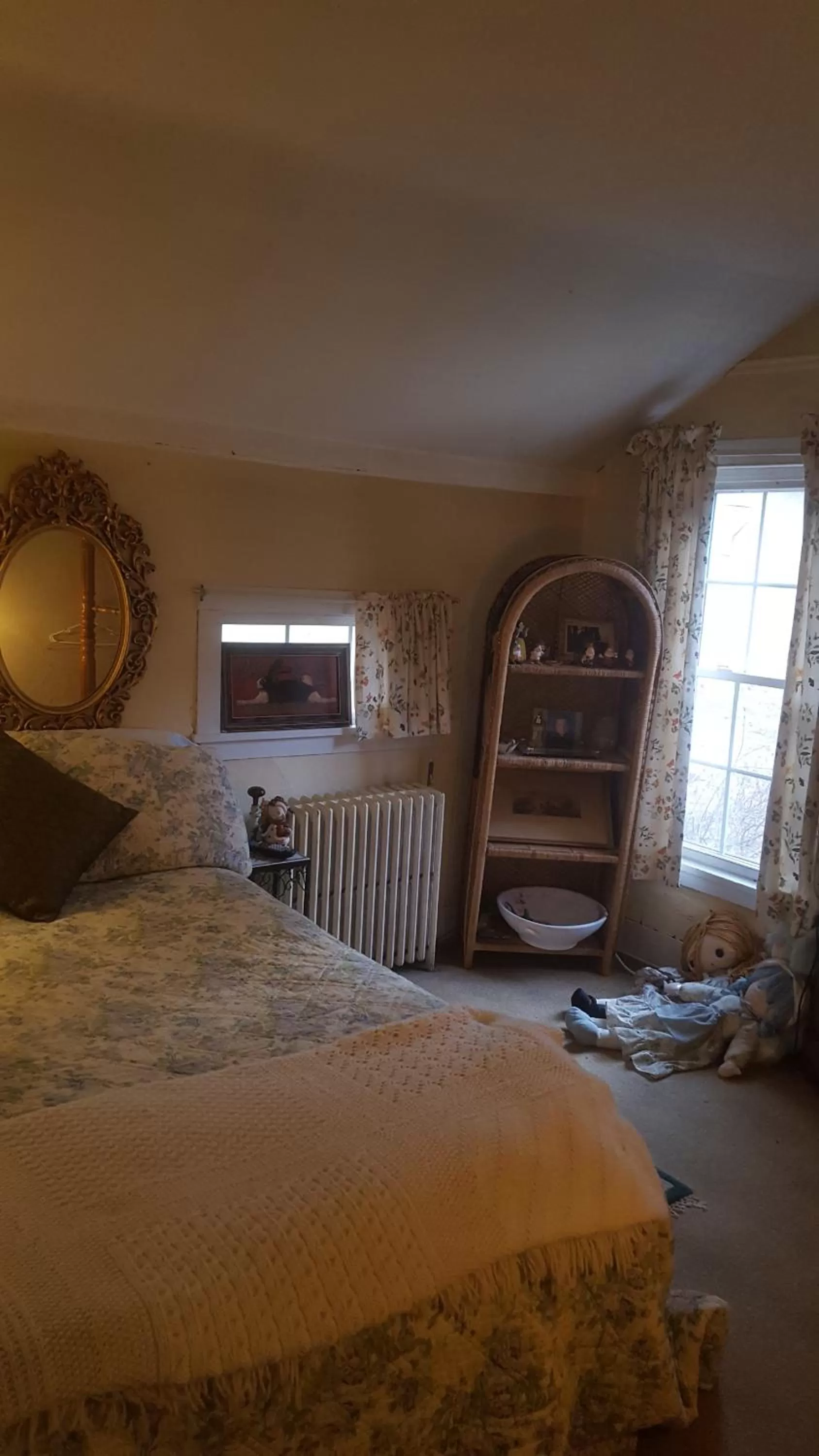 Bed in A Meadow House