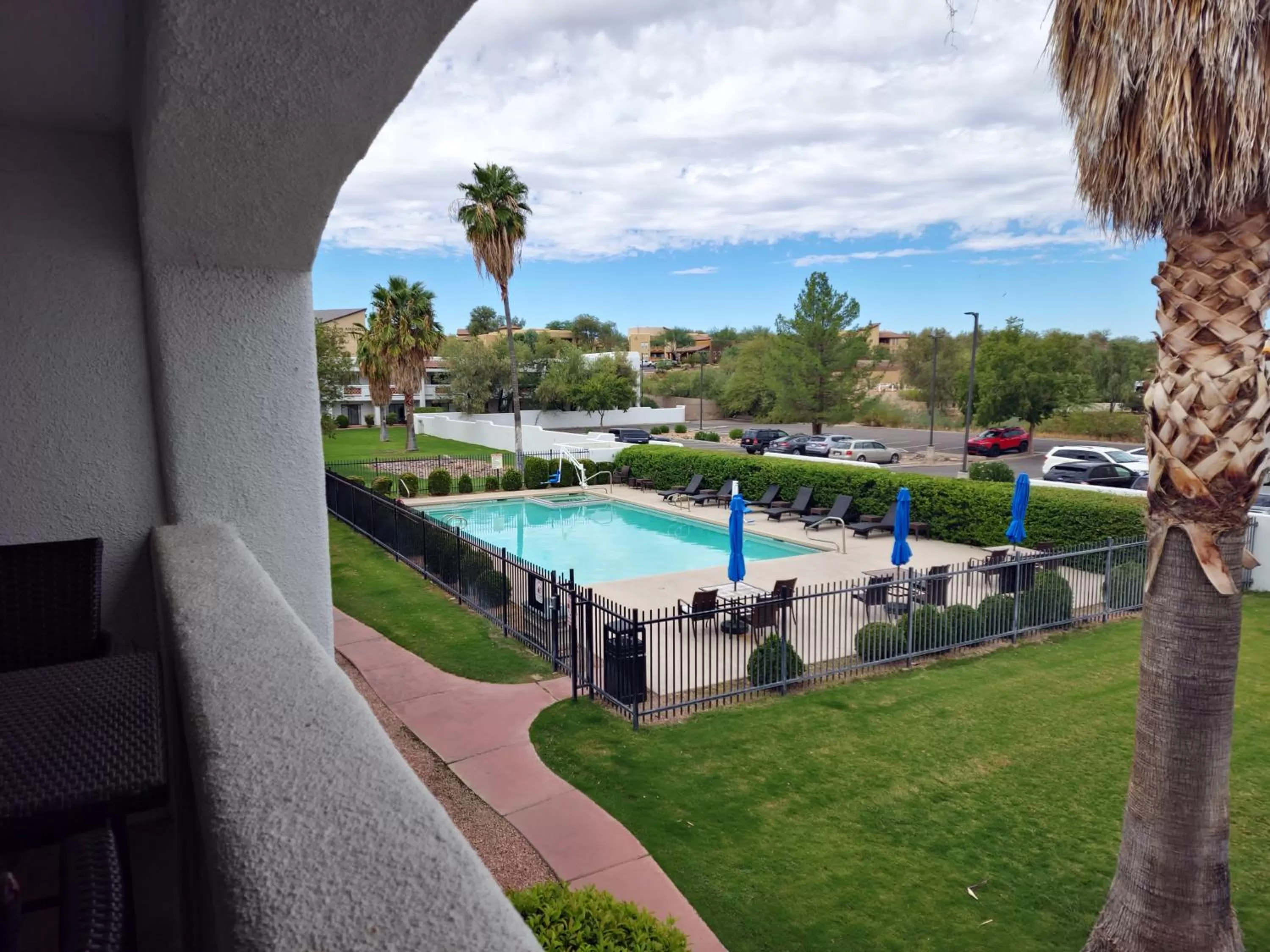 Natural landscape in Los Viajeros Inn