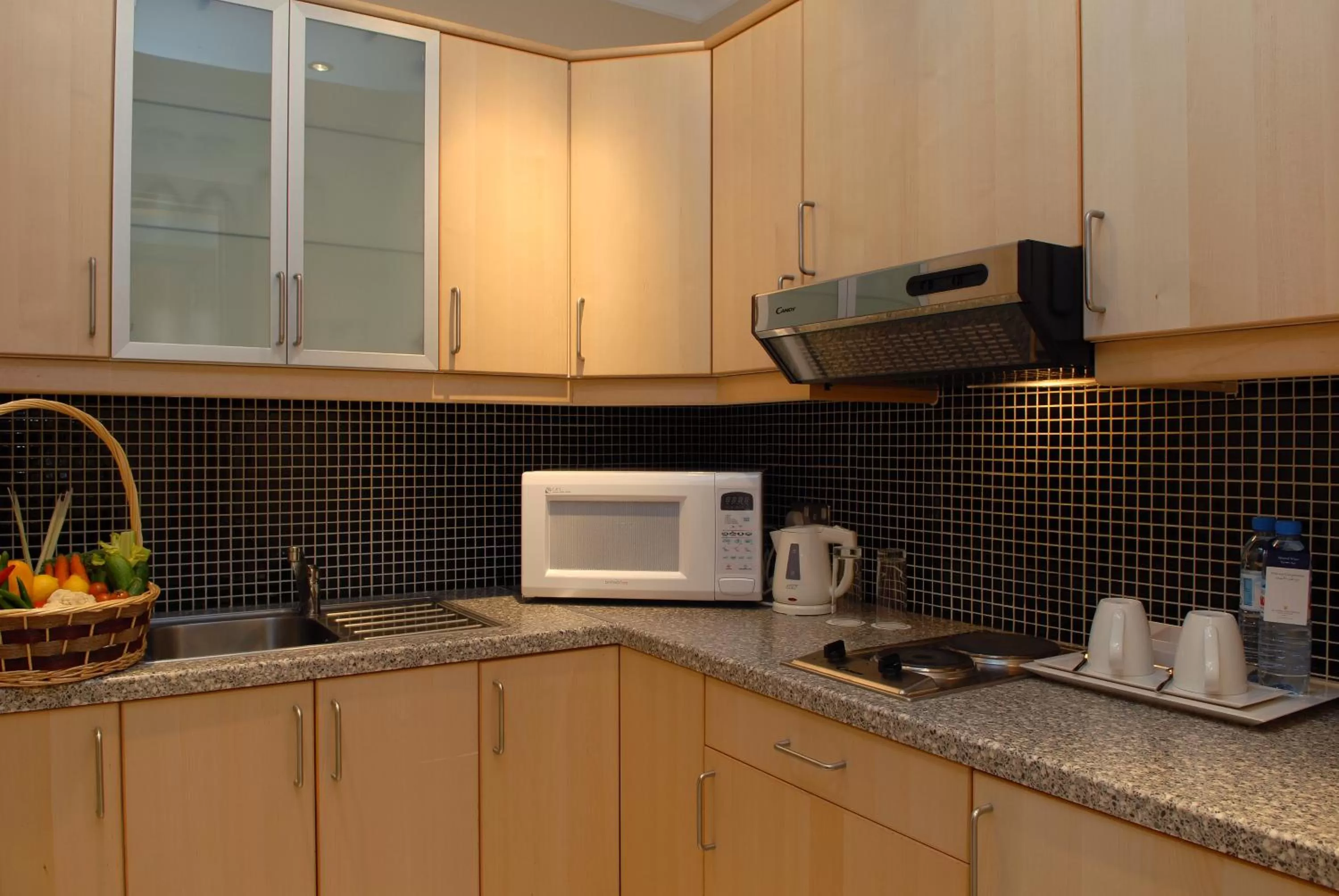 Kitchen or kitchenette in Copthorne Al Jahra Hotel & Resort