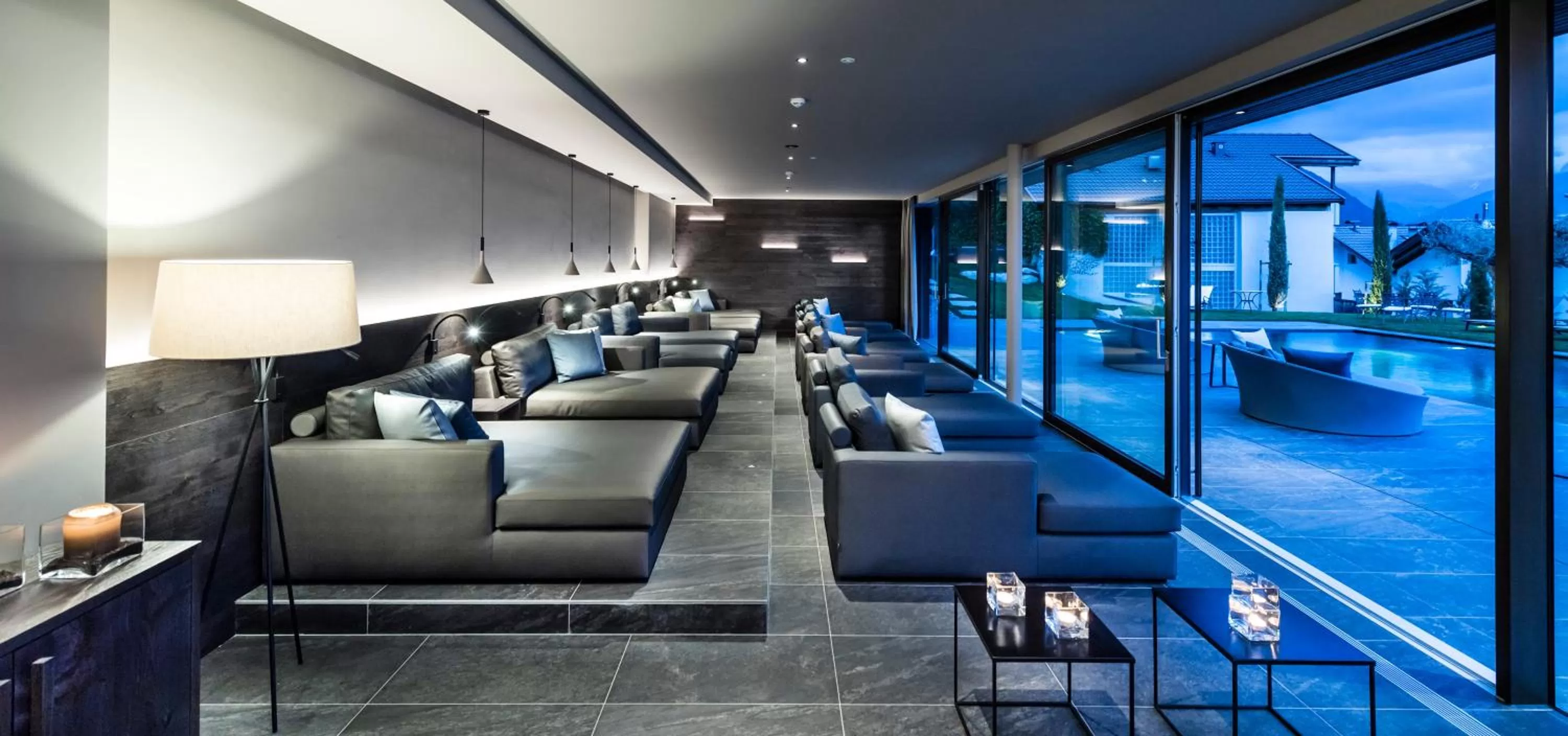 Sauna in Mair Am Ort Living Hotel B&B