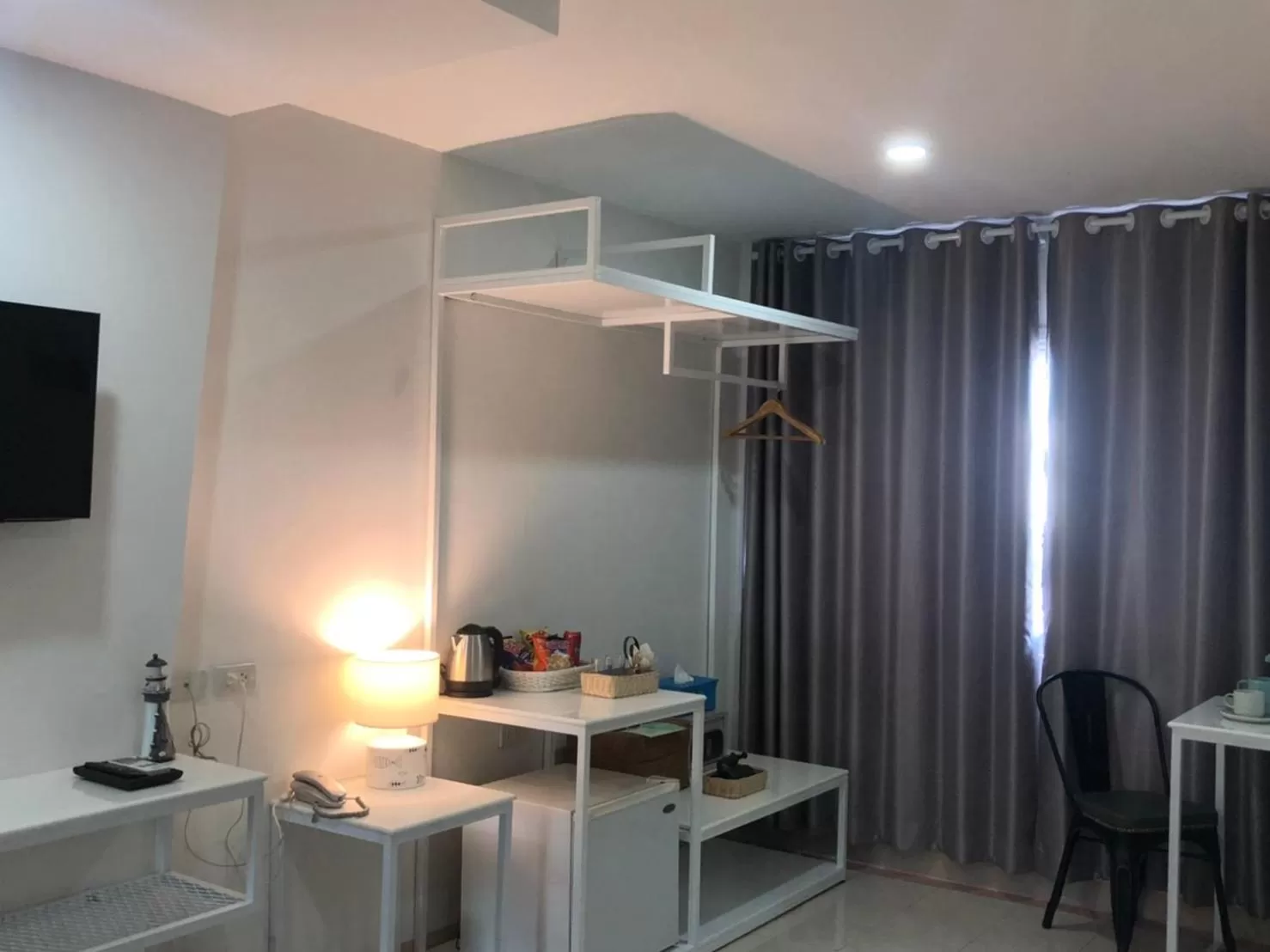 TV and multimedia in Bed By Boat @Nonthaburi Pier