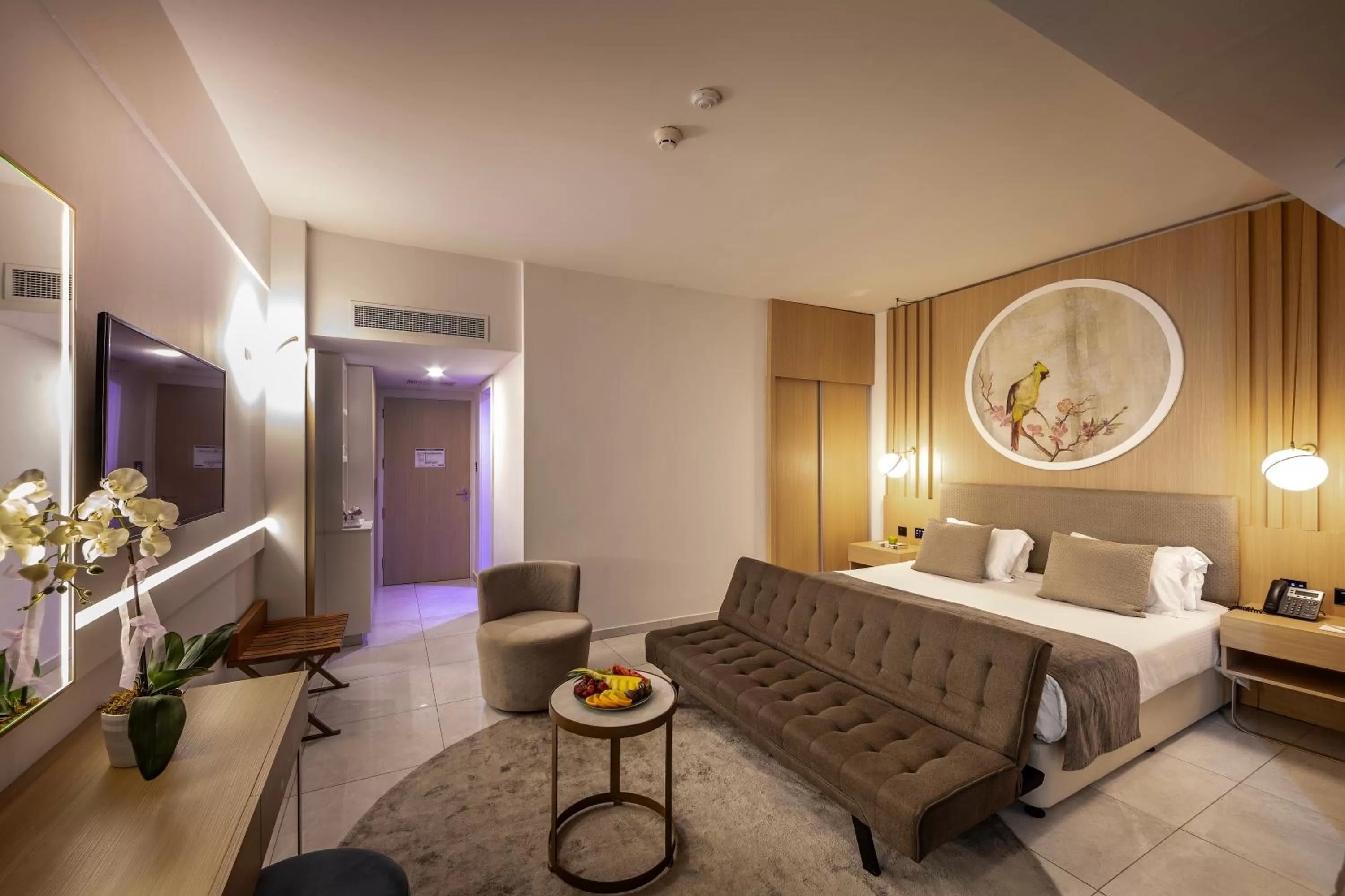 Photo of the whole room, Bed in NissiBlu Beach Resort